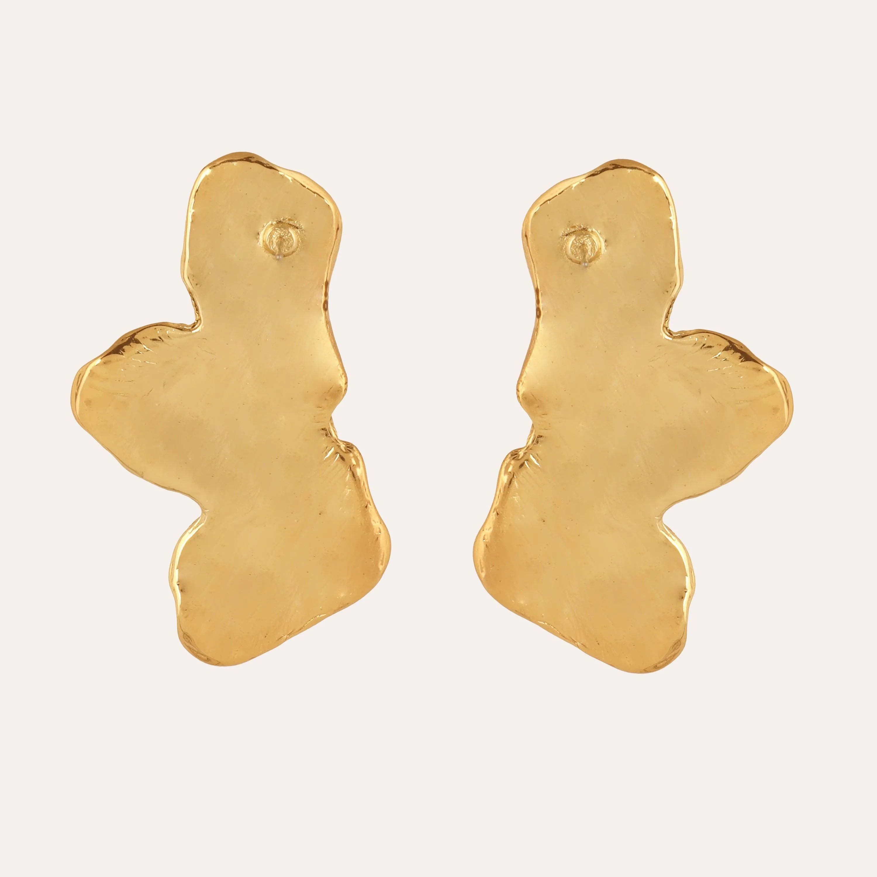 TFC Bling Blossom Gold Plated Stud Earrings- Discover daily wear gold earrings including stud earrings, hoop earrings, and pearl earrings, perfect as earrings for women and earrings for girls.Find the cheapest fashion jewellery which is anti-tarnish only at The Fun company.