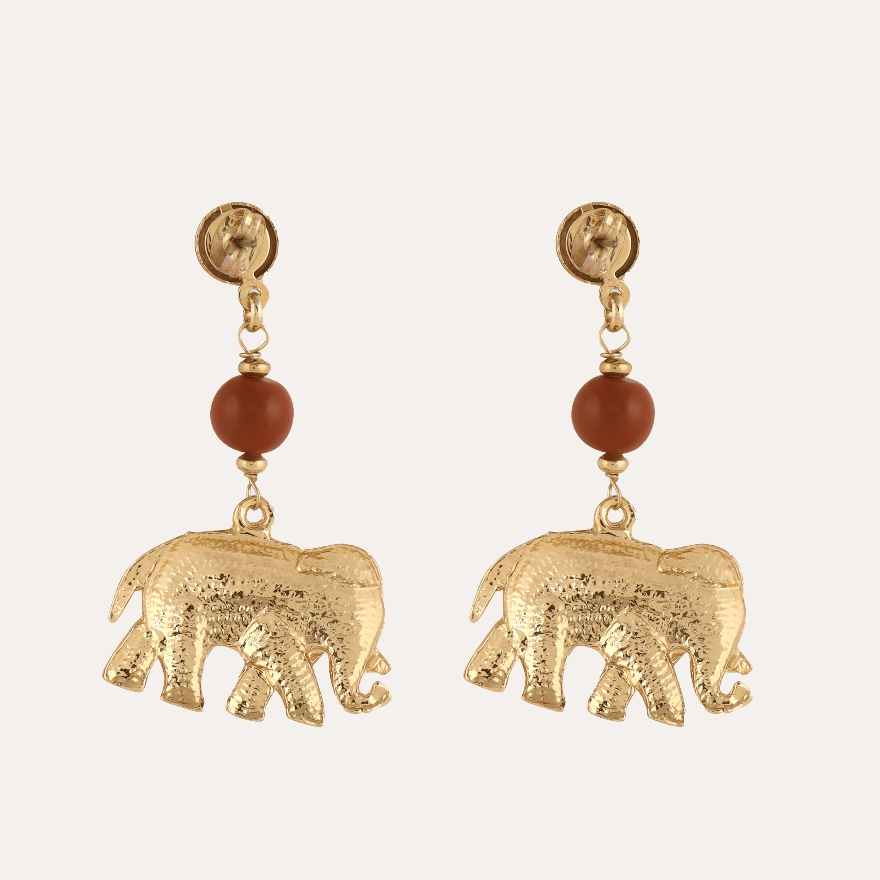TFC Elephanta Cave Gold Plated Earrings- Discover daily wear gold earrings including stud earrings, hoop earrings, and pearl earrings, perfect as earrings for women and earrings for girls.Find the cheapest fashion jewellery which is anti-tarnish only at The Fun company.