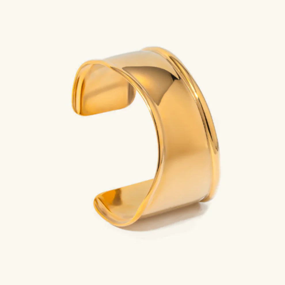 TFC Storm Wrap Gold Plated Cuff Bracelet