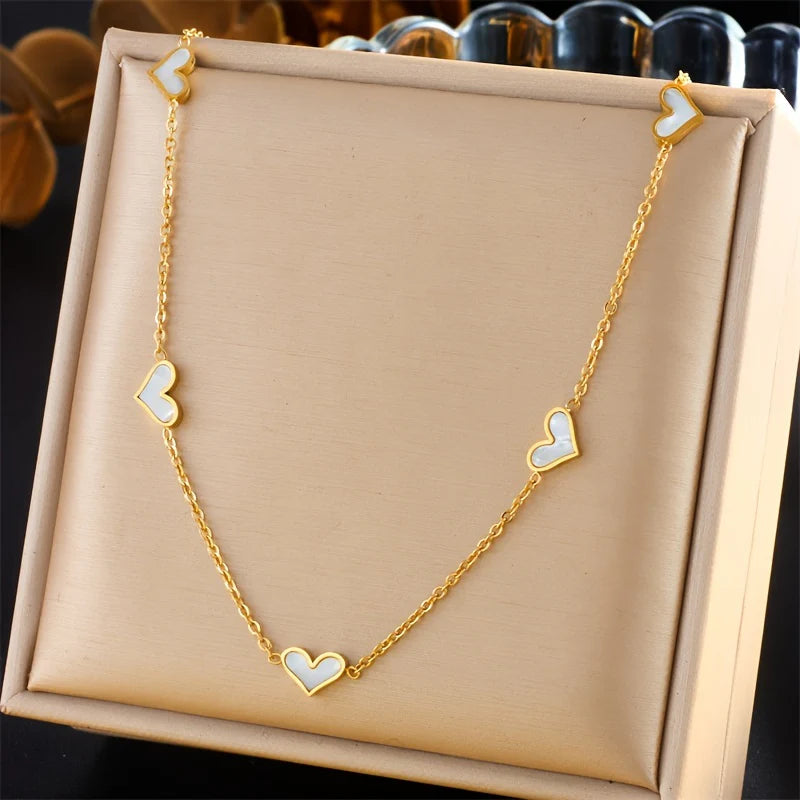 TFC Mini Heart Gold Plated Necklace