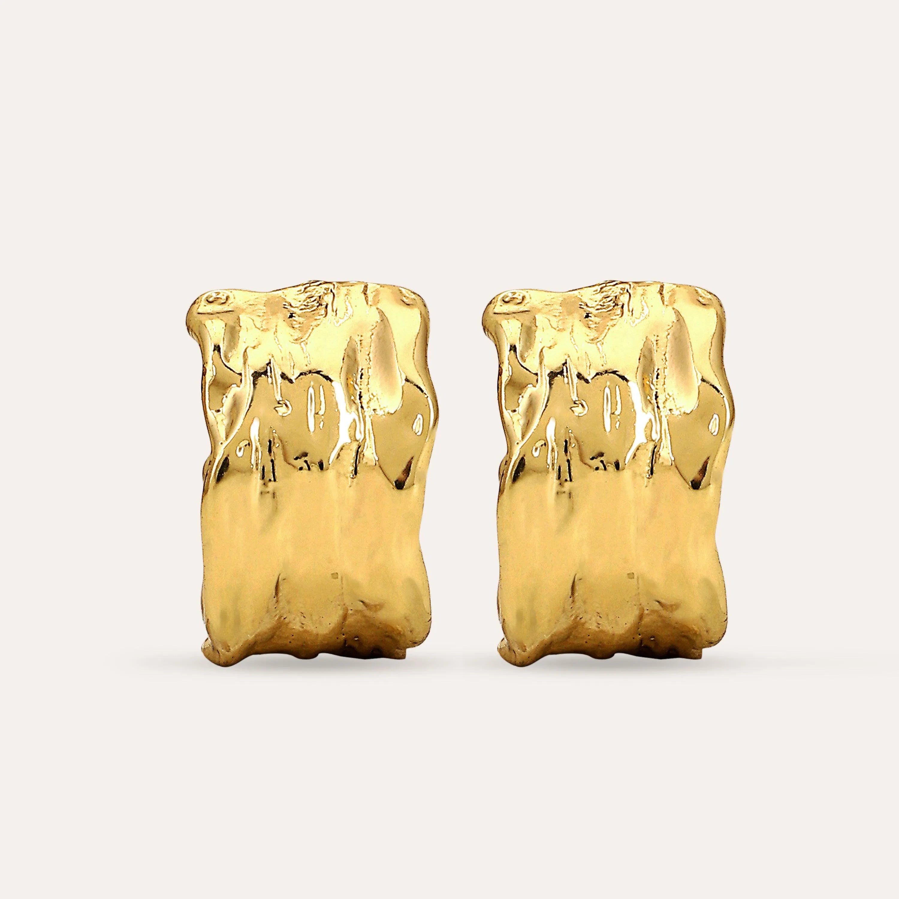 TFC Italian Luxury Gold Plated Hoop Earrings- Discover daily wear gold earrings including stud earrings, hoop earrings, and pearl earrings, perfect as earrings for women and earrings for girls.Find the cheapest fashion jewellery which is anti-tarnish only at The Fun company.