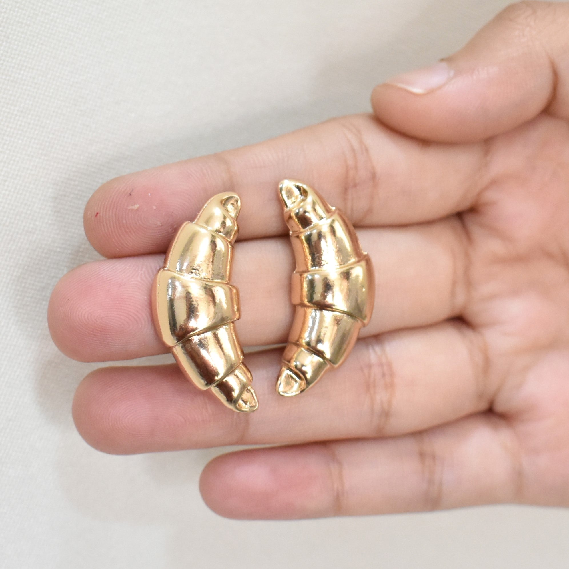 TFC Prashant Gold Plated Stud Earrings