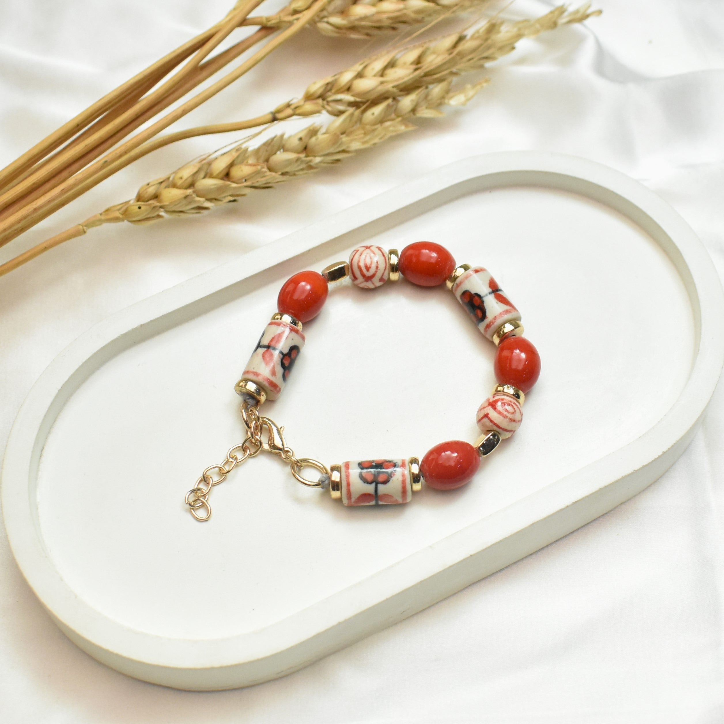 Coral bracelet for children offers