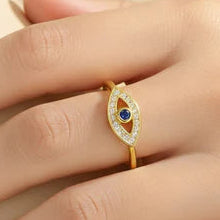 TFC Vibe Check White stone Detailing Adjustable Gold Plated Ring