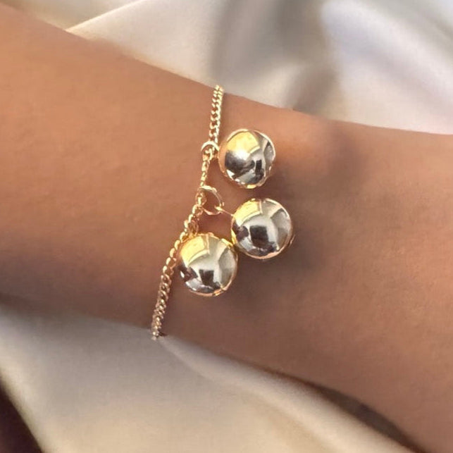 TFC Beauty Bead Gold Plated Bracelet