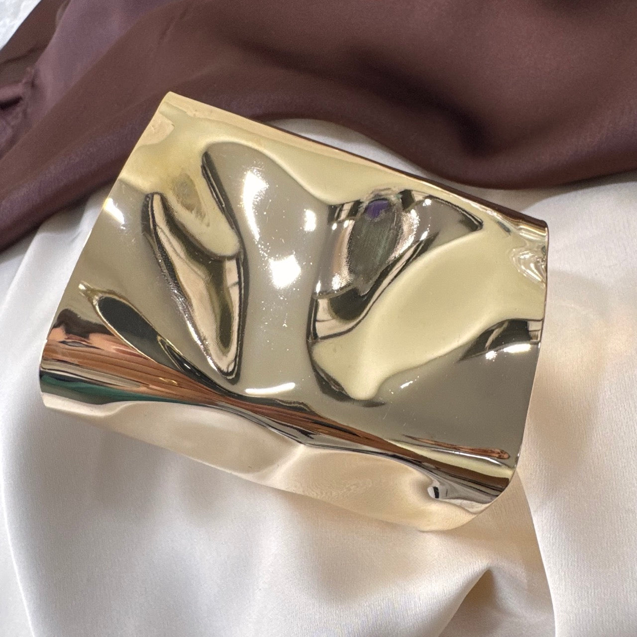 TFC Adjustable Fashion Fav Gold Plated Cuff Bracelet