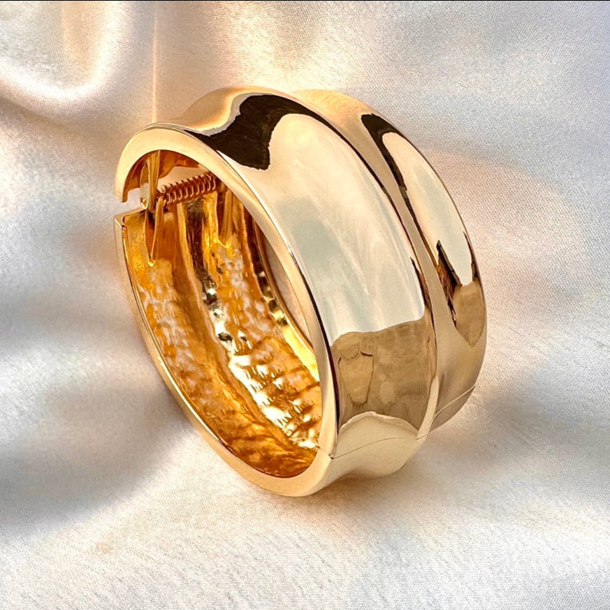 TFC Size 2-6 Simple Beauty Gold Plated Bracelet Bangle