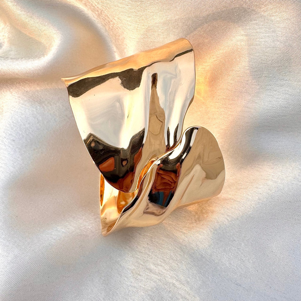 TFC Size 2.6 Urban Oasis Gold Plated Bracelet Bangle