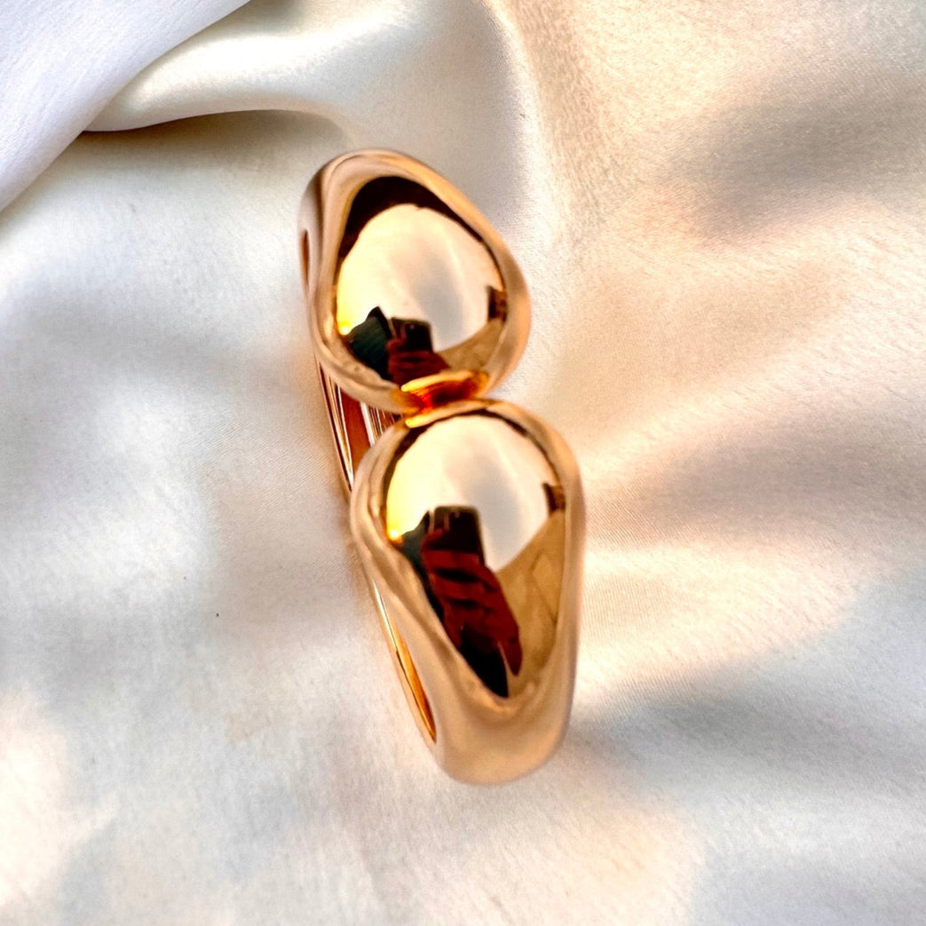 TFC Size 2-6 Plain Gold Plated Bracelet Bangle