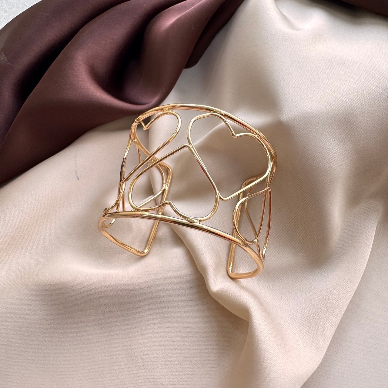 TFC Loouovee Adjustable Gold Plated Bangle