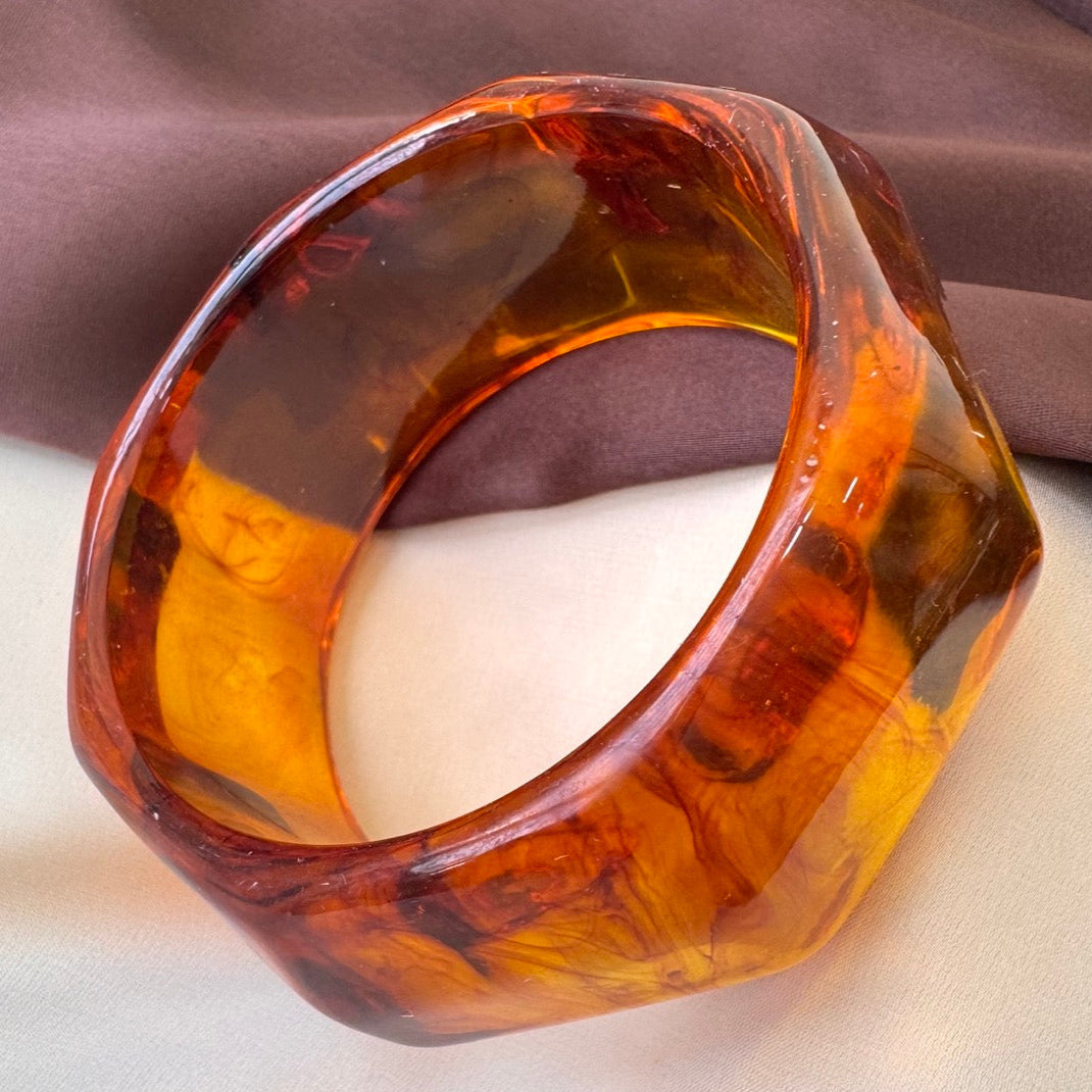TFC Size 2.8 Sunset Resin Bold Bangle