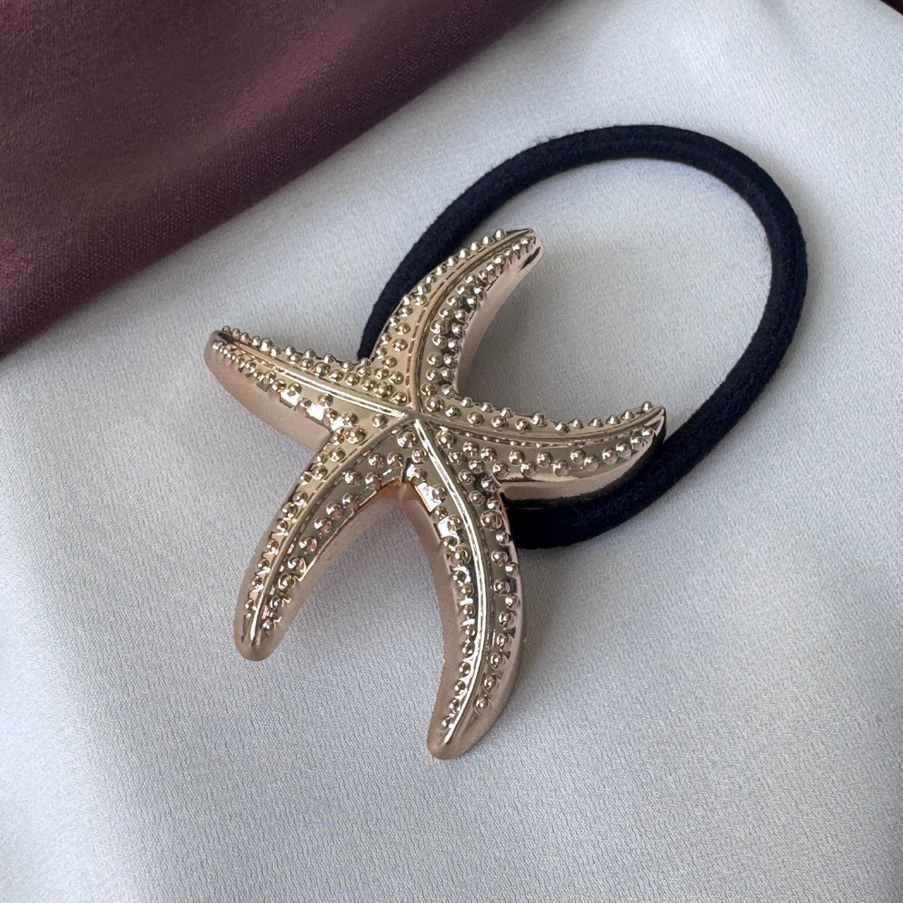 TFC Star Gold Plated Hair Tie