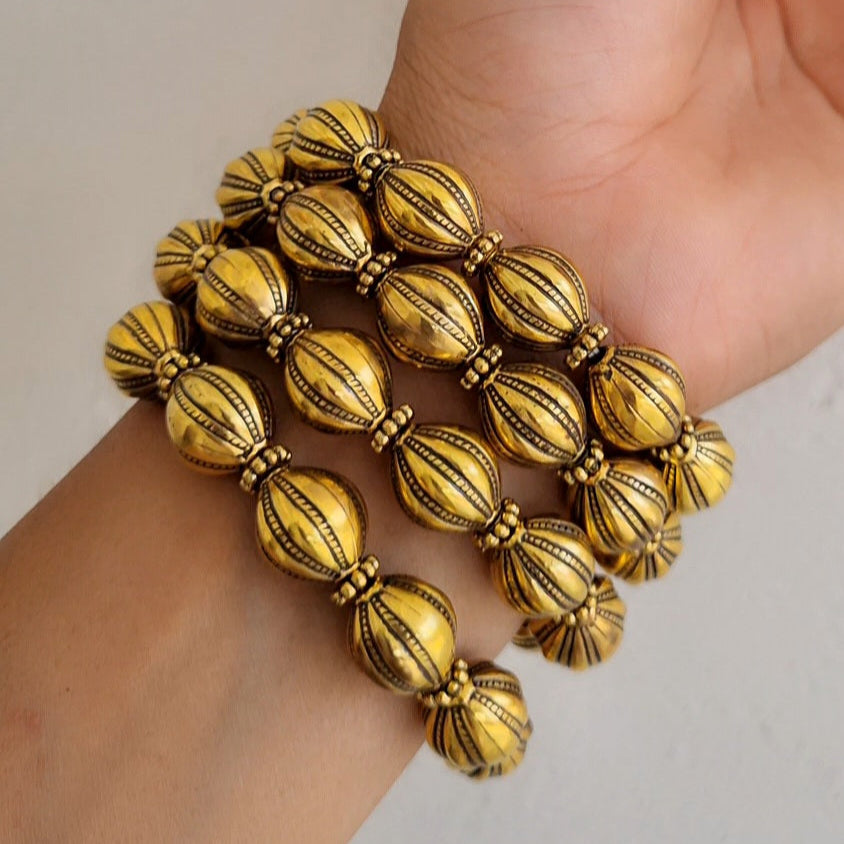 TFC Bliss Twist Gold Plated Bracelet (set of 4)