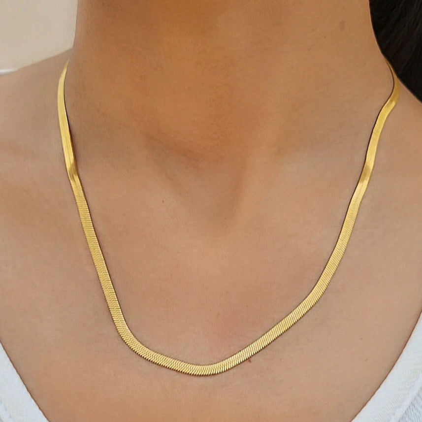 TFC Gold Plated Snake Chain