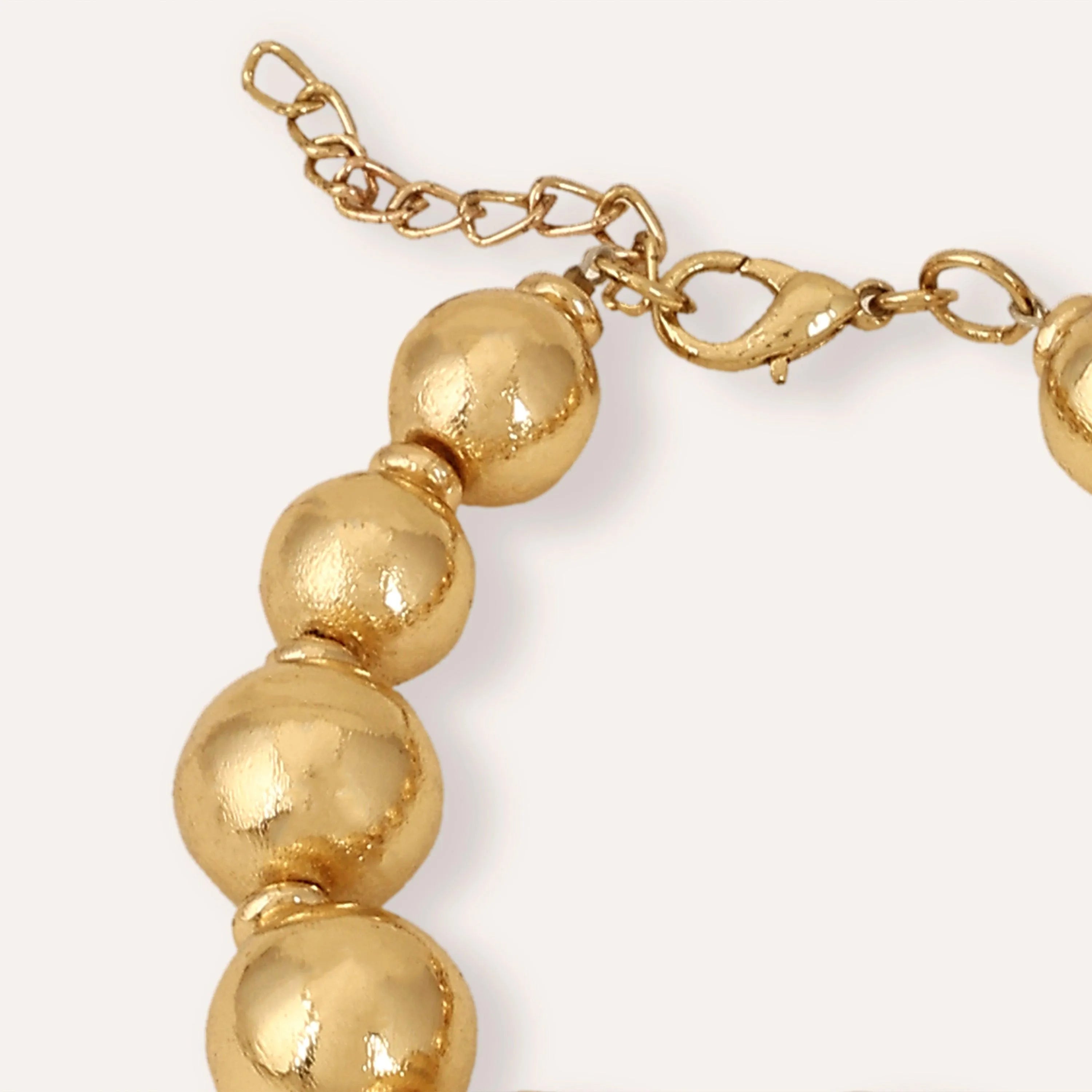 TFC Bold Beads Gold Plated Single Bracelet-Discover our stunning collection of stylish bracelets for women, featuring exquisite pearl bracelets, handcrafted beaded bracelets, and elegant gold-plated designs. Enjoy cheapest anti-tarnish fashion jewellery and long-lasting brilliance only at The Fun Company.