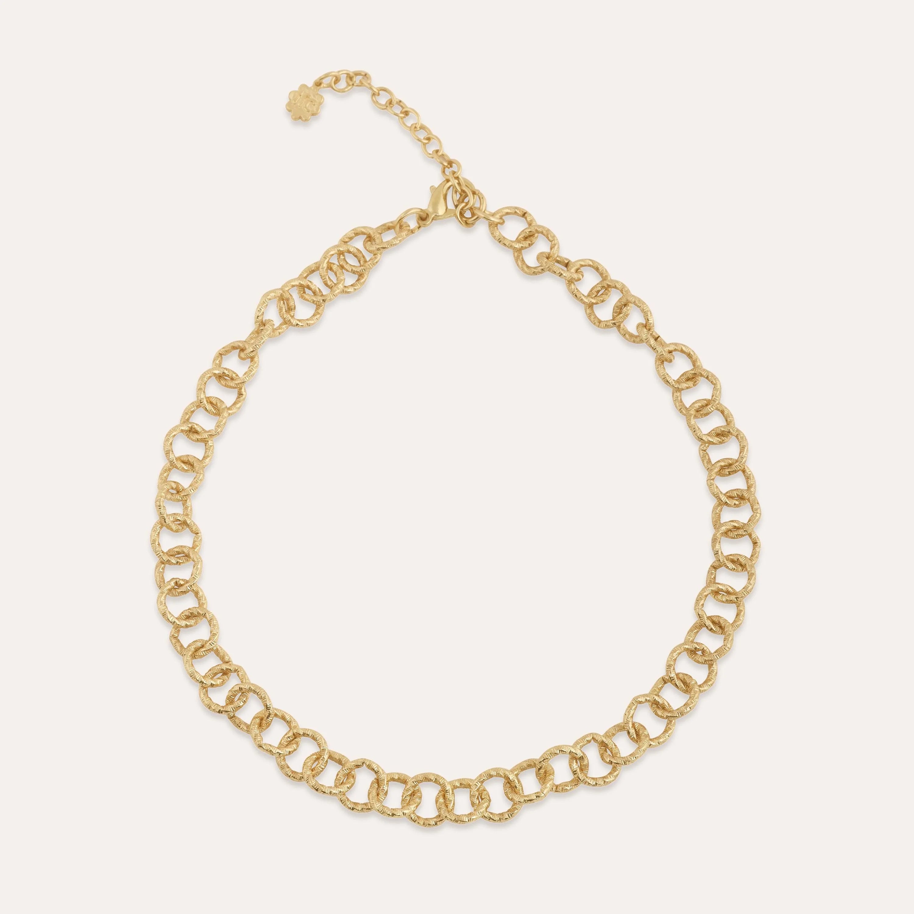 TFC Como Luxury Gold Plated Chain Necklace-Enhance your elegance with our collection of gold-plated necklaces for women. Choose from stunning pendant necklaces, chic choker necklaces, and trendy layered necklaces. Our sleek and dainty designs are both affordable and anti-tarnish, ensuring lasting beauty. Enjoy the cheapest fashion jewellery, lightweight and stylish- only at The Fun Company