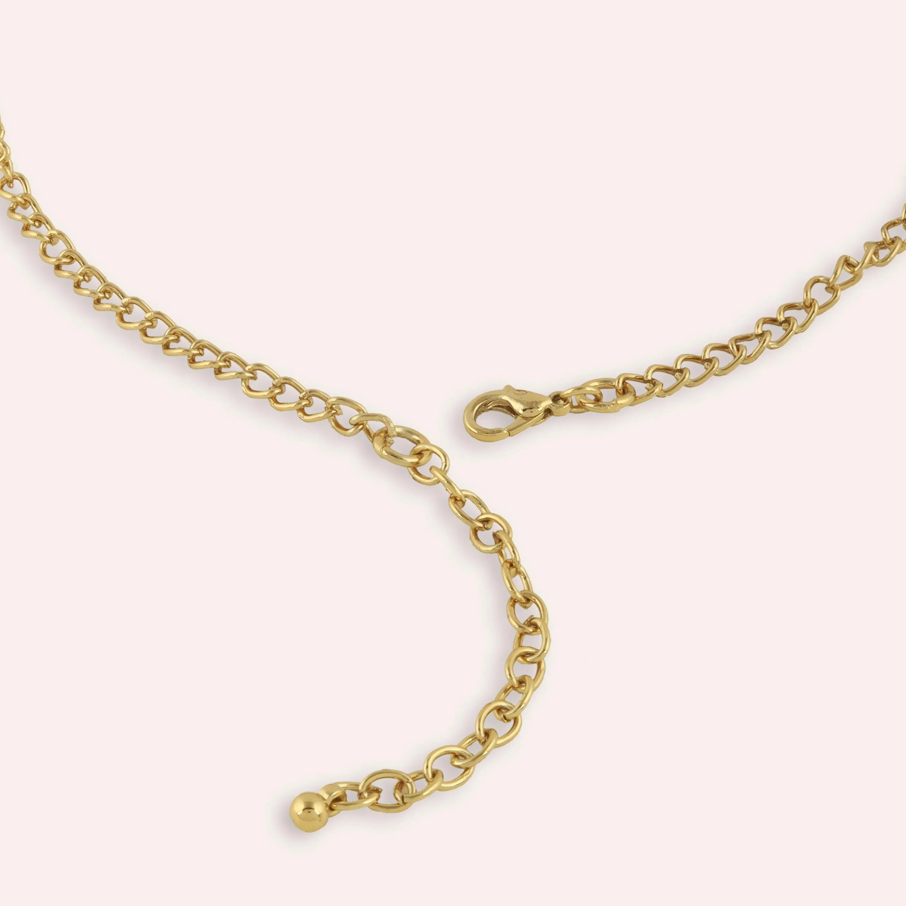 TFC Elecharm Gold Plated Necklace-Enhance your elegance with our collection of gold-plated necklaces for women. Choose from stunning pendant necklaces, chic choker necklaces, and trendy layered necklaces. Our sleek and dainty designs are both affordable and anti-tarnish, ensuring lasting beauty. Enjoy the cheapest fashion jewellery, lightweight and stylish- only at The Fun Company.