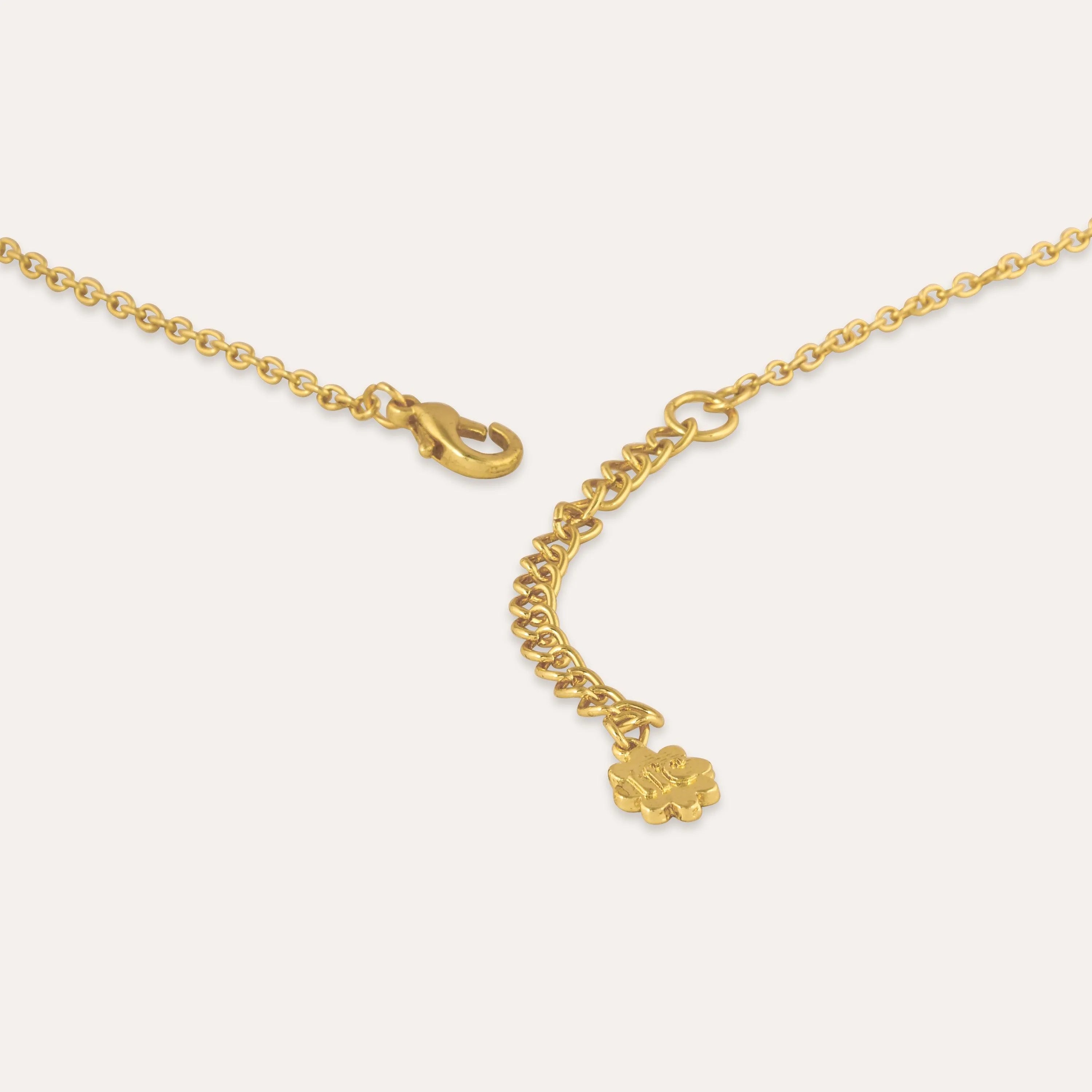 TFC Golden Leaves Gold Plated Pendant Necklace-Enhance your elegance with our collection of gold-plated necklaces for women. Choose from stunning pendant necklaces, chic choker necklaces, and trendy layered necklaces. Our sleek and dainty designs are both affordable and anti-tarnish, ensuring lasting beauty. Enjoy the cheapest fashion jewellery, lightweight and stylish- only at The Fun Company