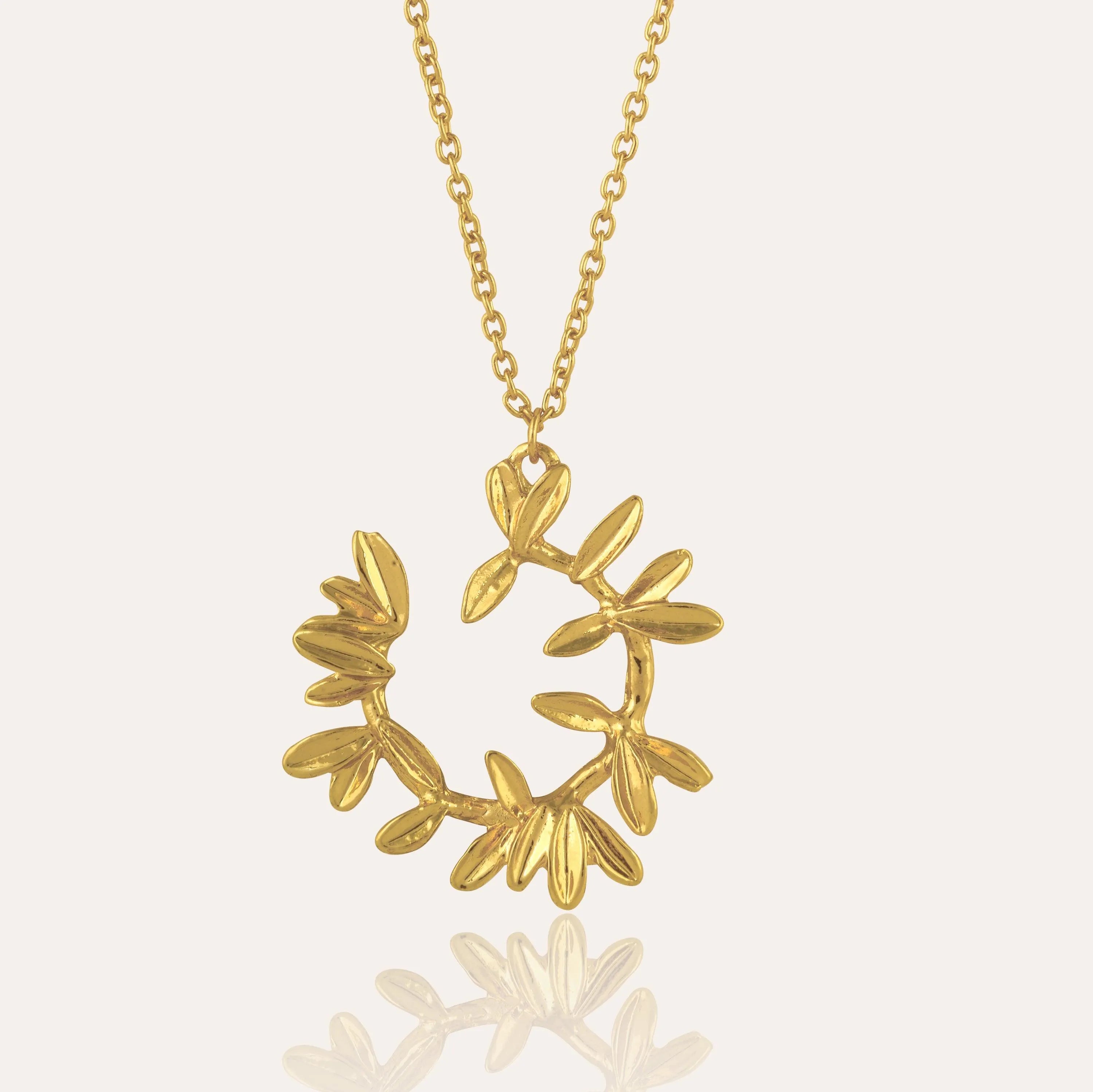 TFC Golden Leaves Gold Plated Pendant Necklace-Enhance your elegance with our collection of gold-plated necklaces for women. Choose from stunning pendant necklaces, chic choker necklaces, and trendy layered necklaces. Our sleek and dainty designs are both affordable and anti-tarnish, ensuring lasting beauty. Enjoy the cheapest fashion jewellery, lightweight and stylish- only at The Fun Company