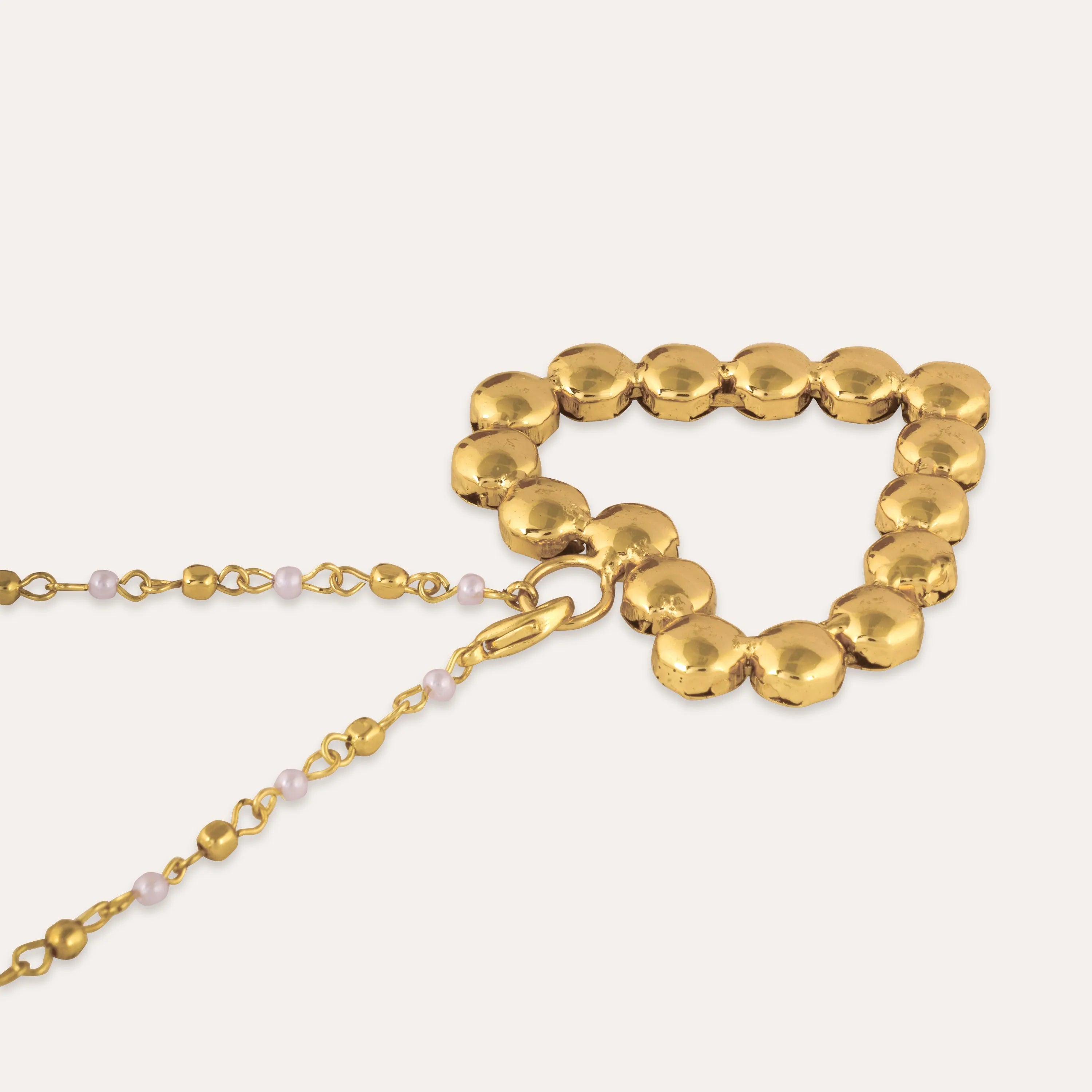 TFC Love Gold Plated Pendant Necklace-Enhance your elegance with our collection of gold-plated necklaces for women. Choose from stunning pendant necklaces, chic choker necklaces, and trendy layered necklaces. Our sleek and dainty designs are both affordable and anti-tarnish, ensuring lasting beauty. Enjoy the cheapest fashion jewellery, lightweight and stylish- only at The Fun Company