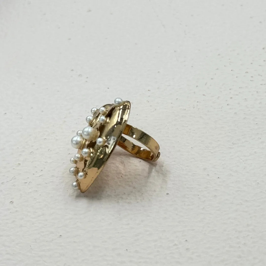 TFC Love bump Gold Plated Adjustable RingTFC Love bump Gold Plated Adjustable Ring