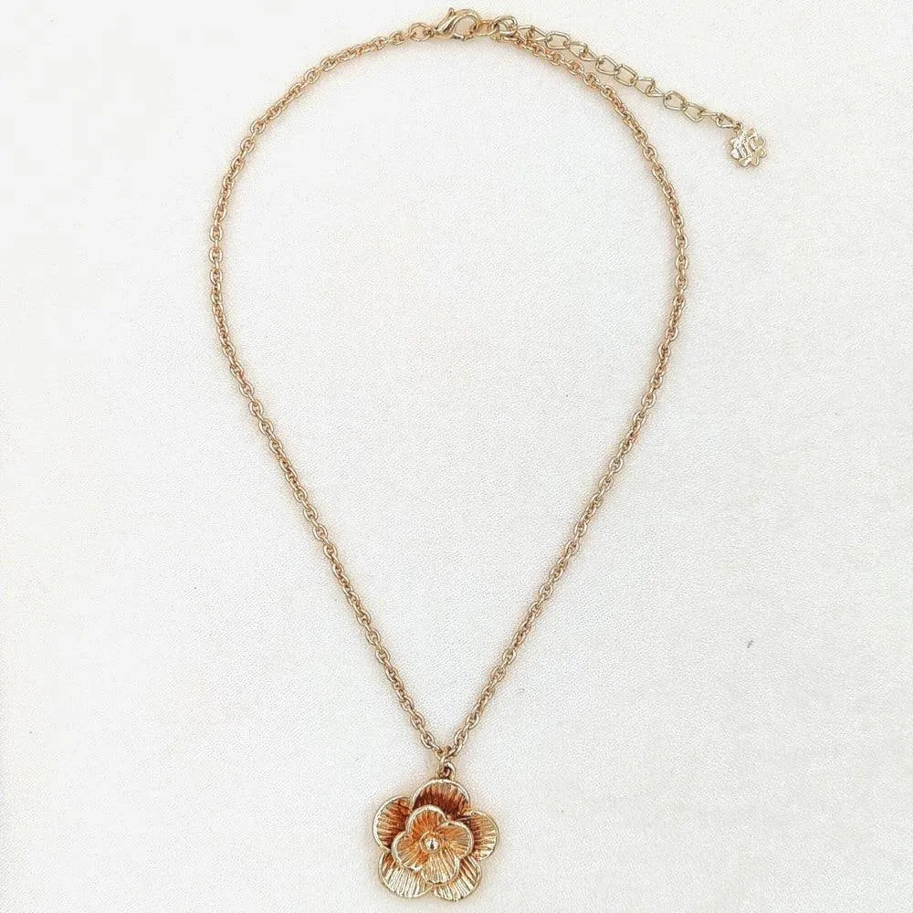 TFC Rose Gold Plated Pendant Necklace-Enhance your elegance with our collection of gold-plated necklaces for women. Choose from stunning pendant necklaces, chic choker necklaces, and trendy layered necklaces. Our sleek and dainty designs are both affordable and anti-tarnish, ensuring lasting beauty. Enjoy the cheapest fashion jewellery, lightweight and stylish- only at The Fun Company.