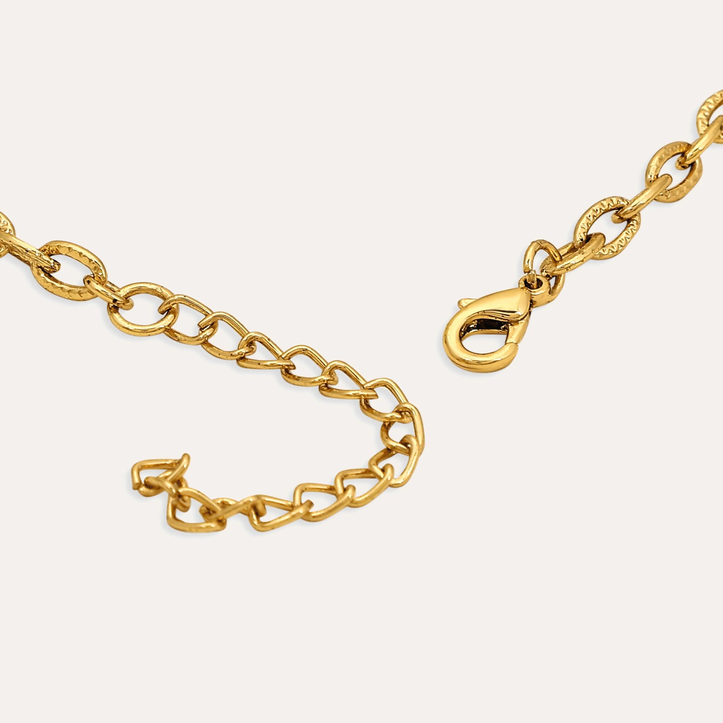 TFC Squeezy Squish Gold Plated Choker Necklace-Enhance your elegance with our collection of gold-plated necklaces for women. Choose from stunning pendant necklaces, chic choker necklaces, and trendy layered necklaces. Our sleek and dainty designs are both affordable and anti-tarnish, ensuring lasting beauty. Enjoy the cheapest fashion jewellery, lightweight and stylish- only at The Fun Company