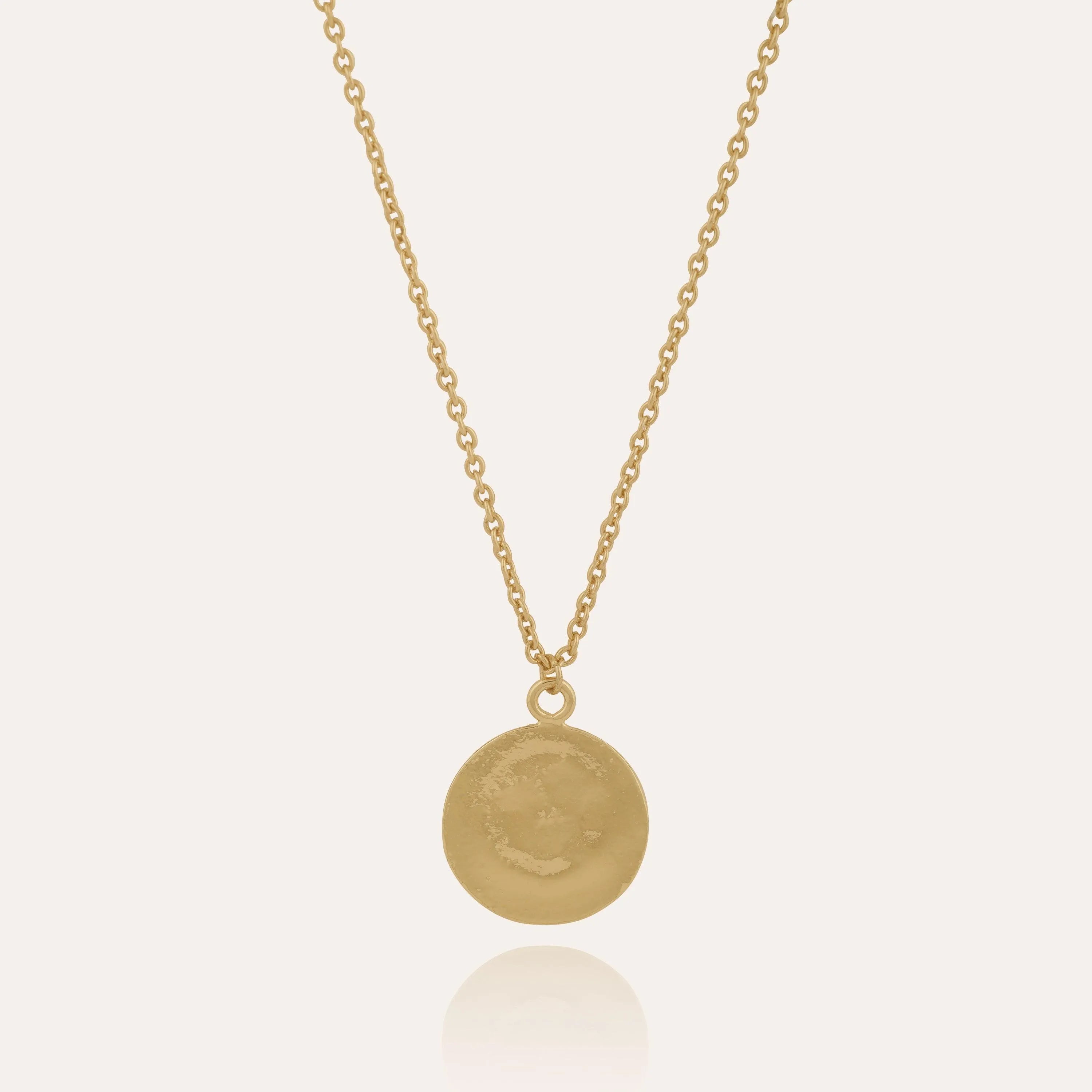 TFC Sunface Extraordinaire Gold Plated Pendant Necklace-Enhance your elegance with our collection of gold-plated necklaces for women. Choose from stunning pendant necklaces, chic choker necklaces, and trendy layered necklaces. Our sleek and dainty designs are both affordable and anti-tarnish, ensuring lasting beauty. Enjoy the cheapest fashion jewellery, lightweight and stylish- only at The Fun Company