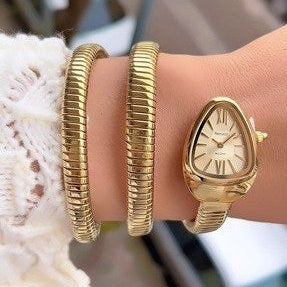 TFC Adjustable Watch Gold Plated Bracelet