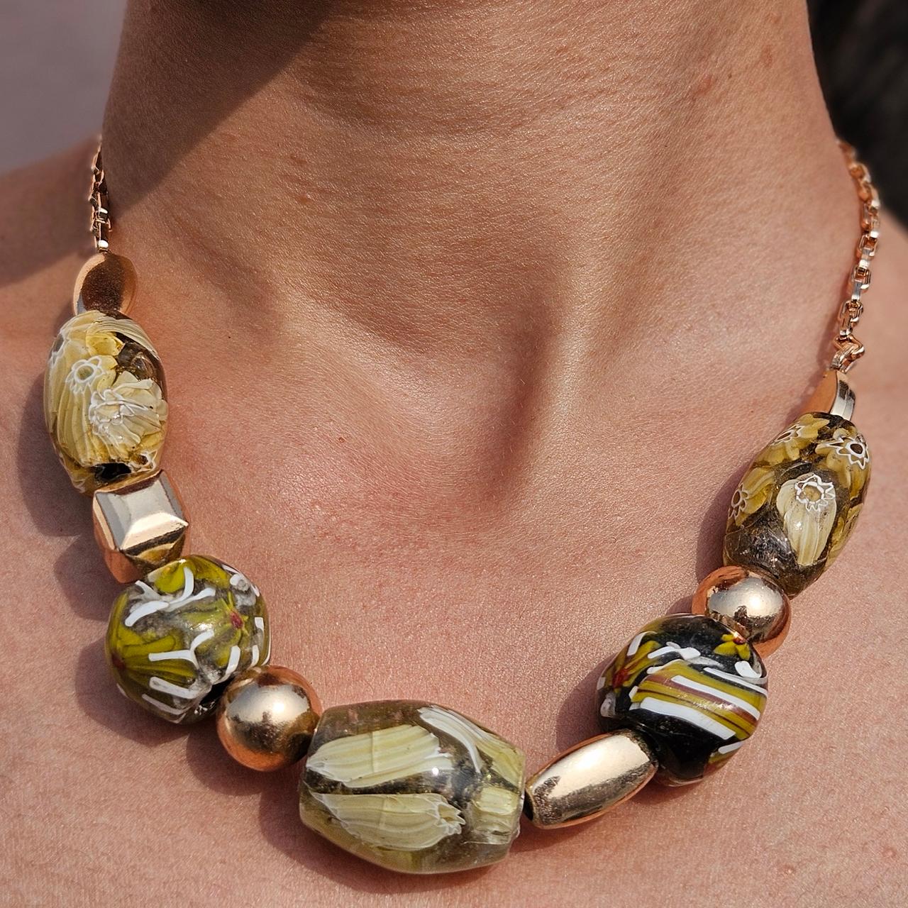 TFC Green Majesty Gold Plated Necklace