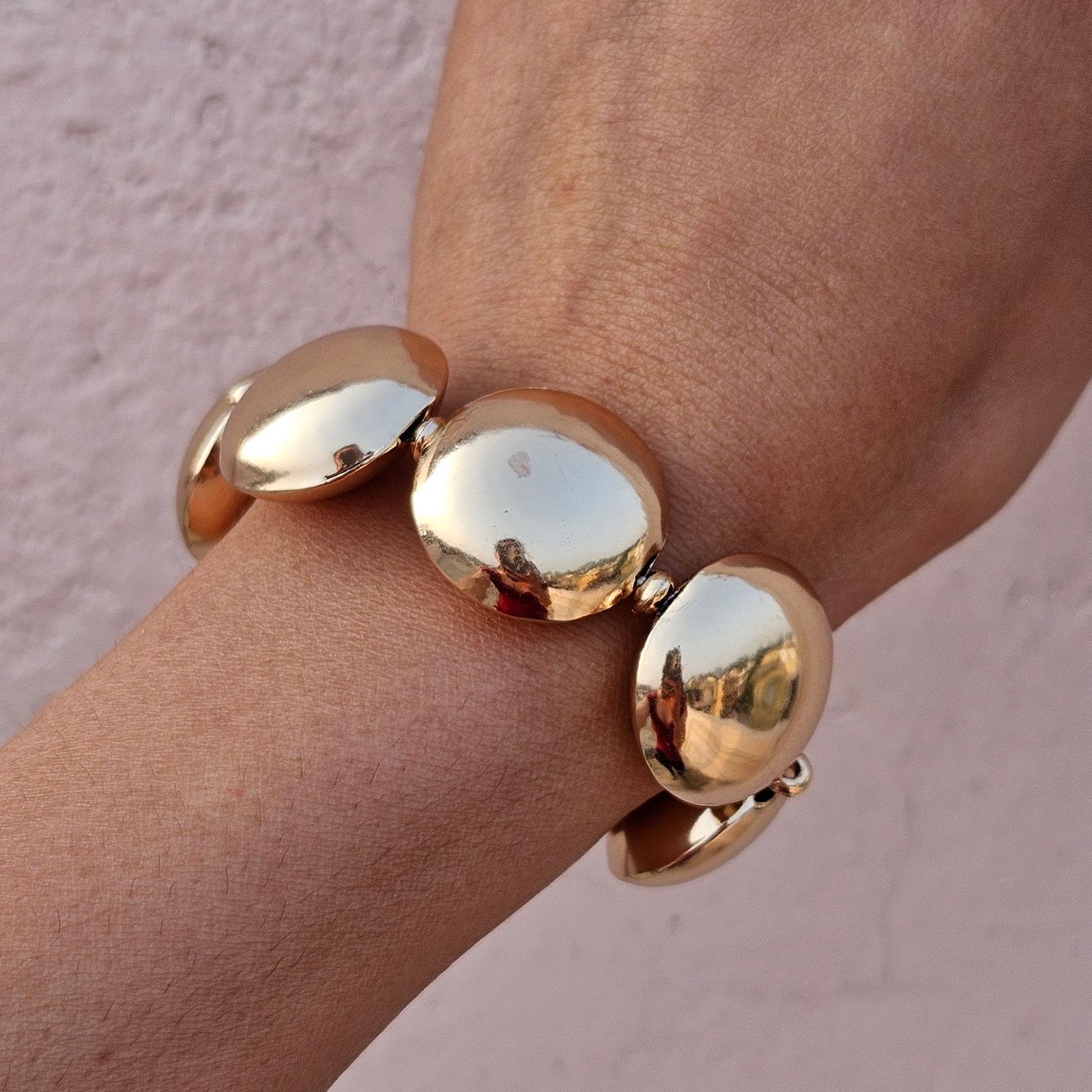 TFC Bold Charm Gold Plated Bracelet