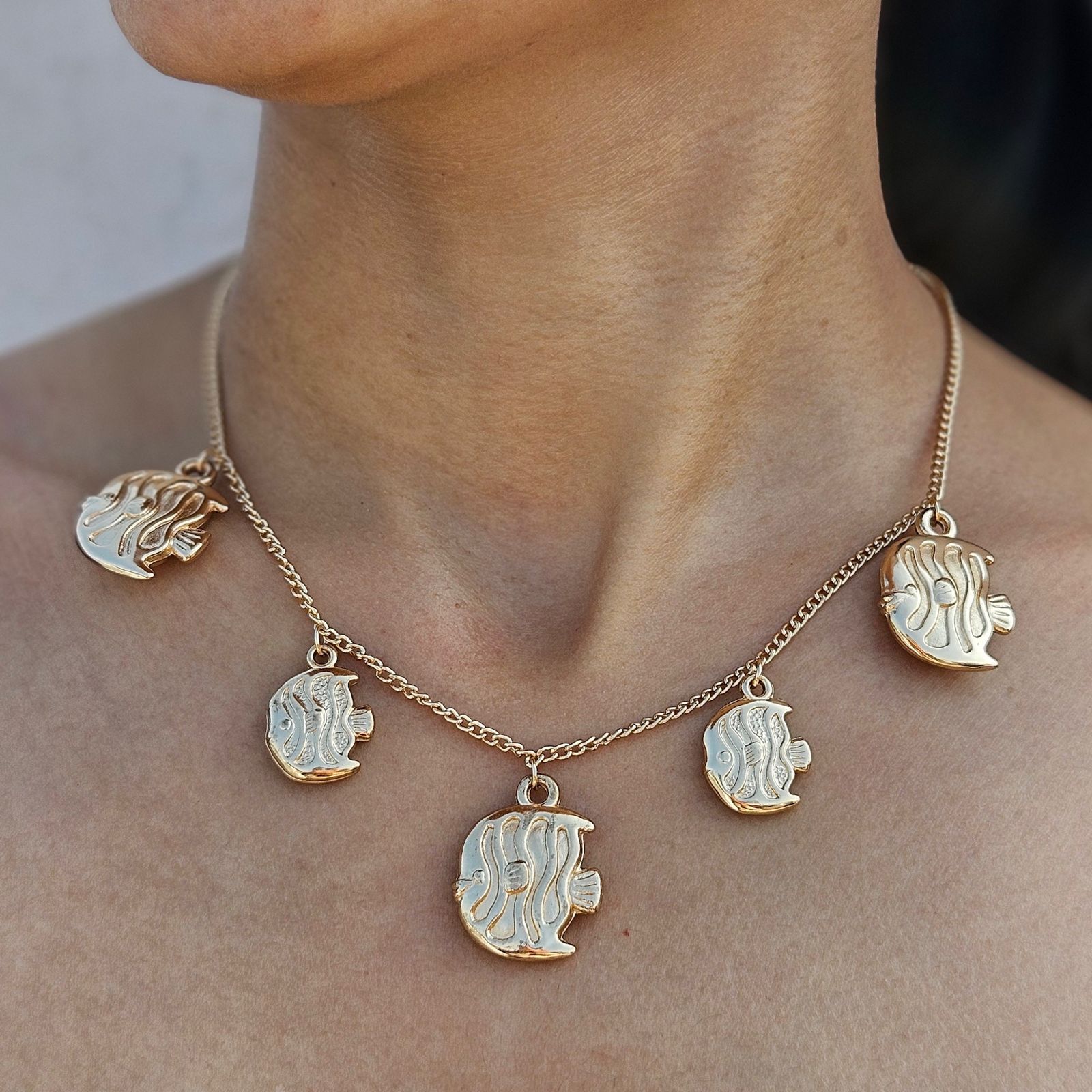 TFC Matsya Gold Plated necklace