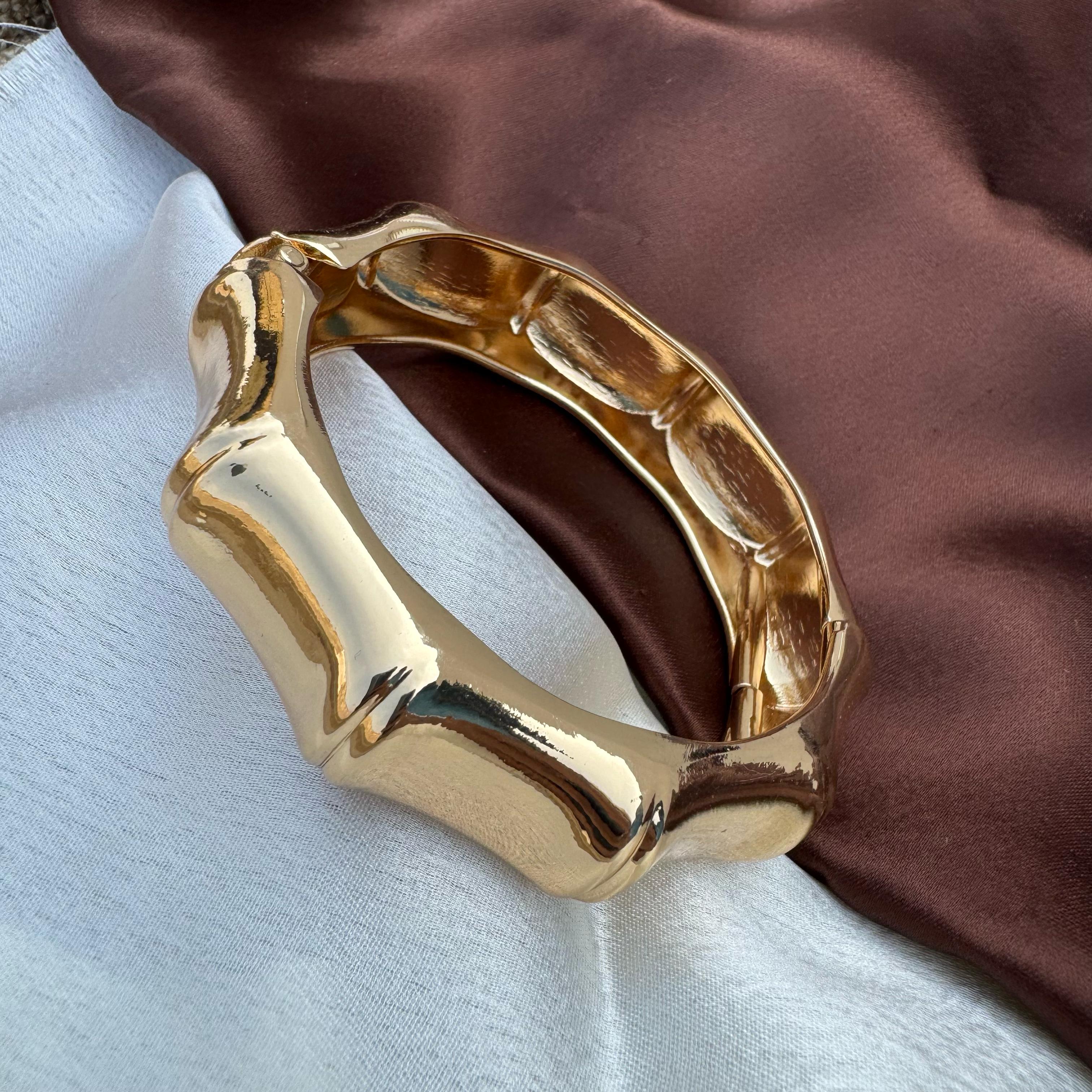 TFC Modern Muse Gold Plated Bracelet Bangle (size 2-5)