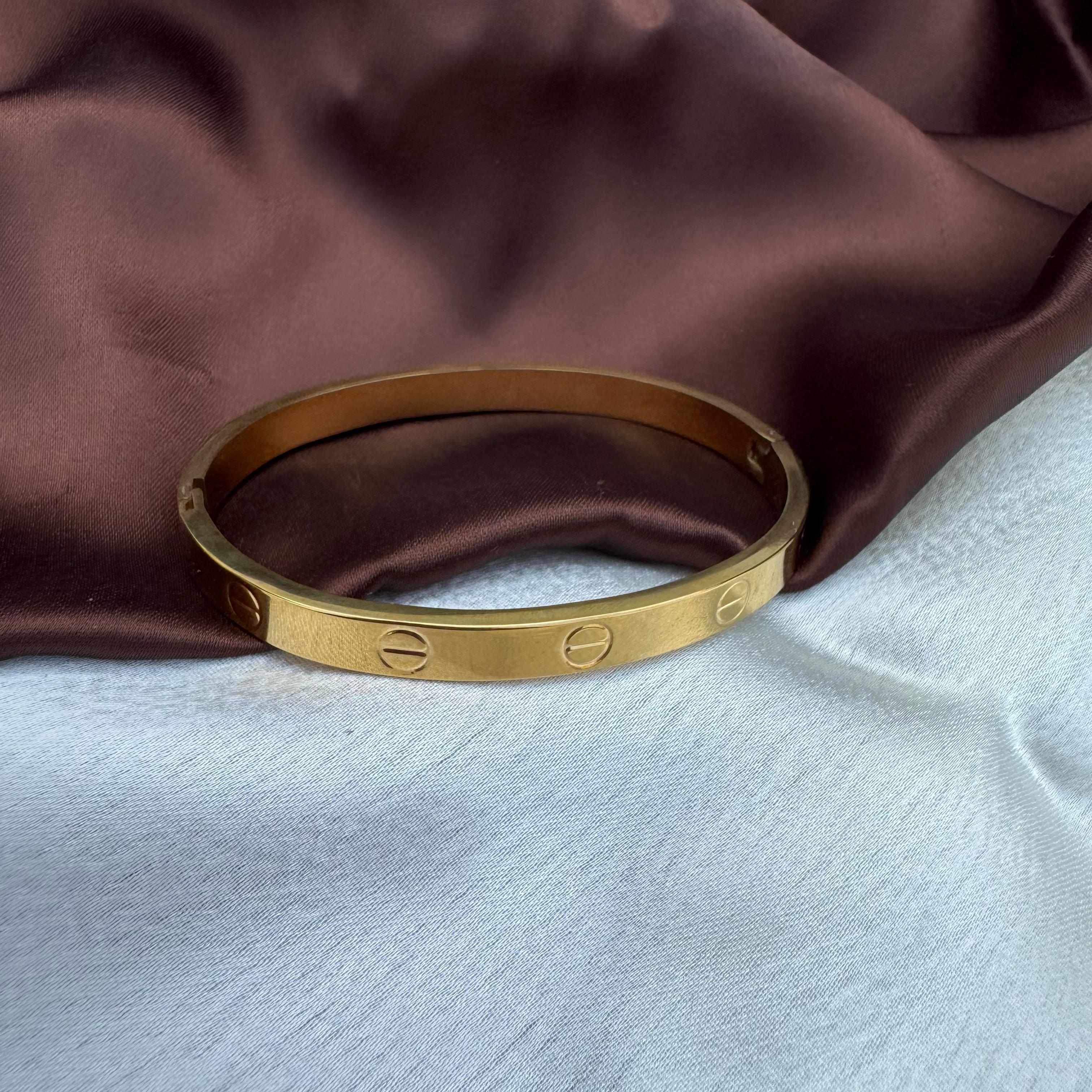 TFC Luxury Wrap Gold Plated Bracelet Bangle (size 2-4)