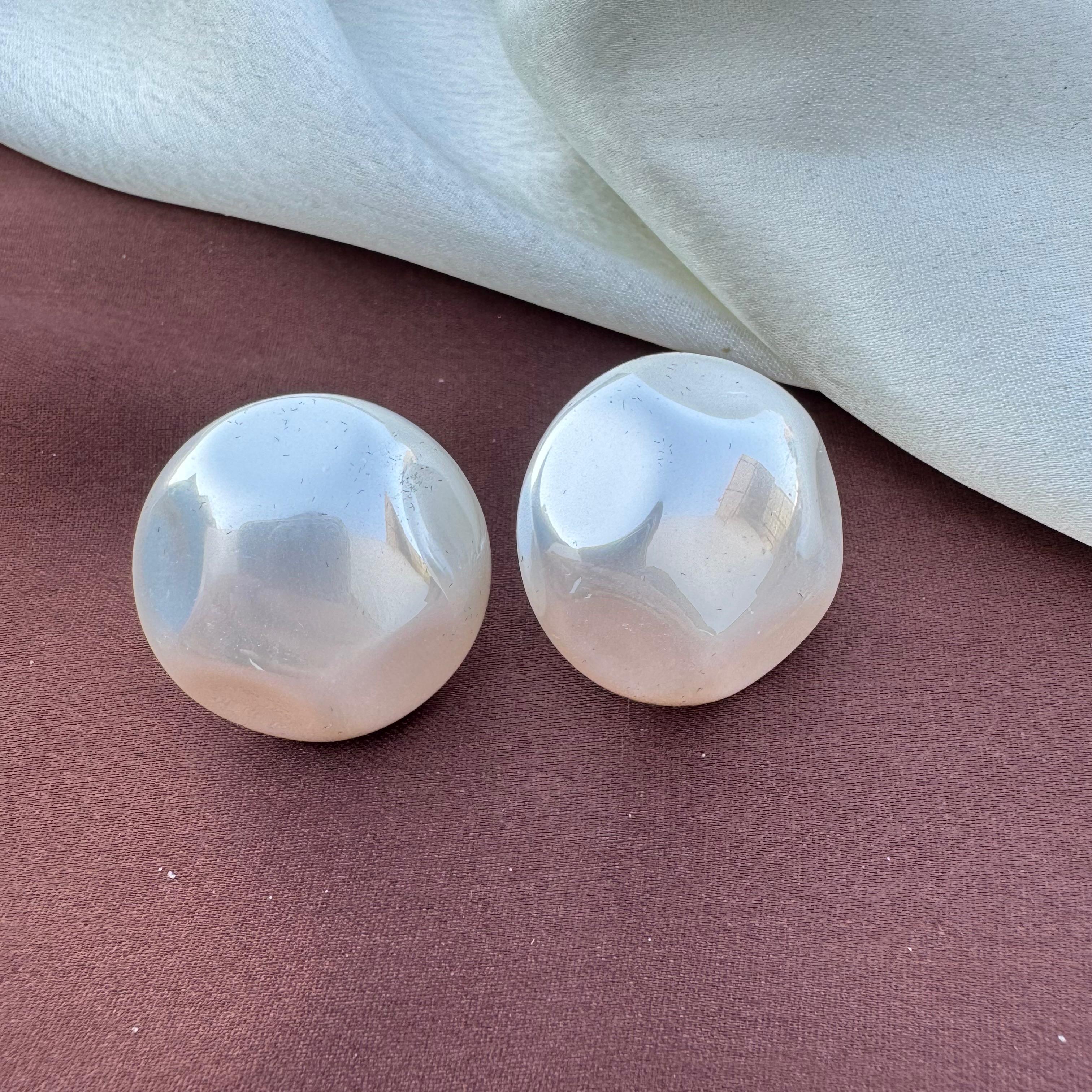 TFC Pearl Ball Stud Earrings