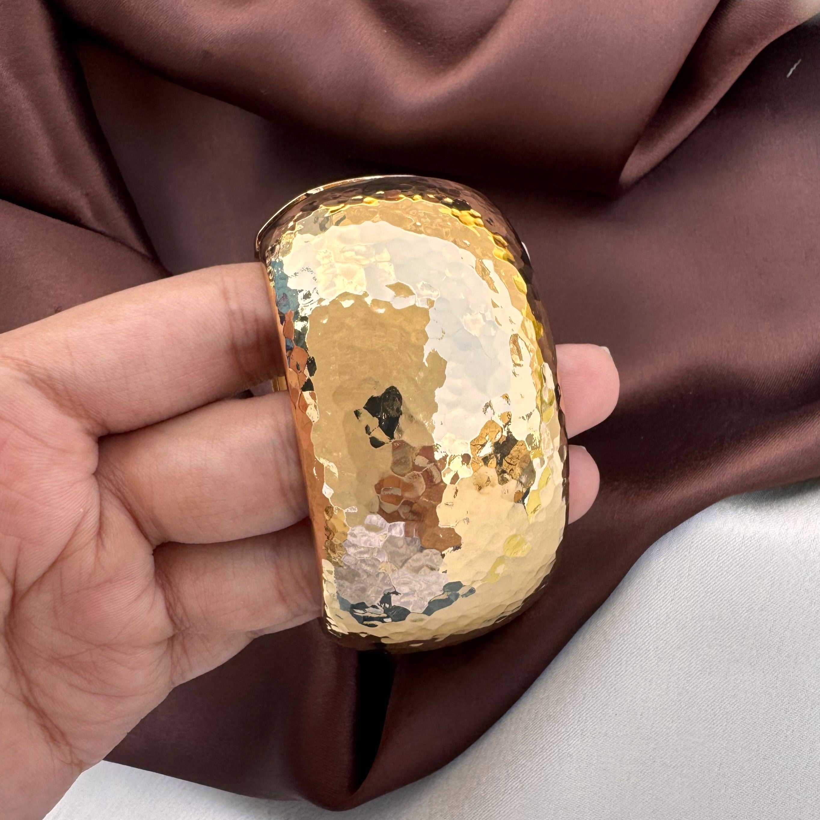 TFC Size 2.6 Shine On Gold Plated Bracelet Bangle