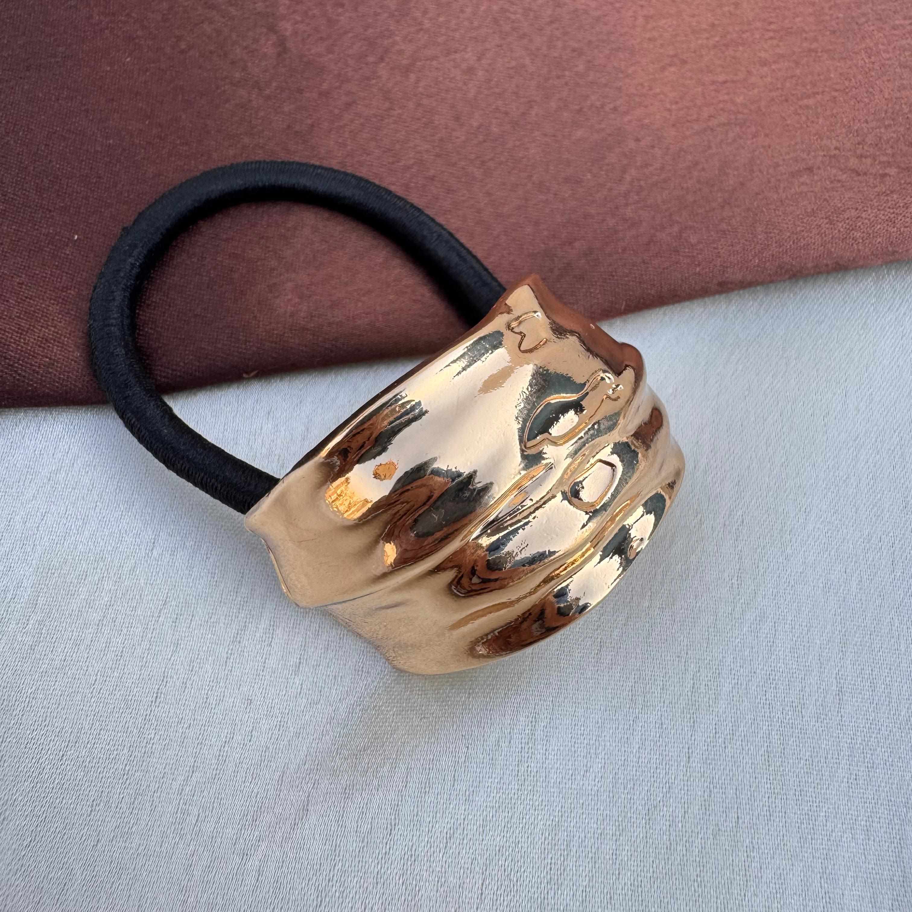 TFC Chic Waves Gold Plated Hiar Tie