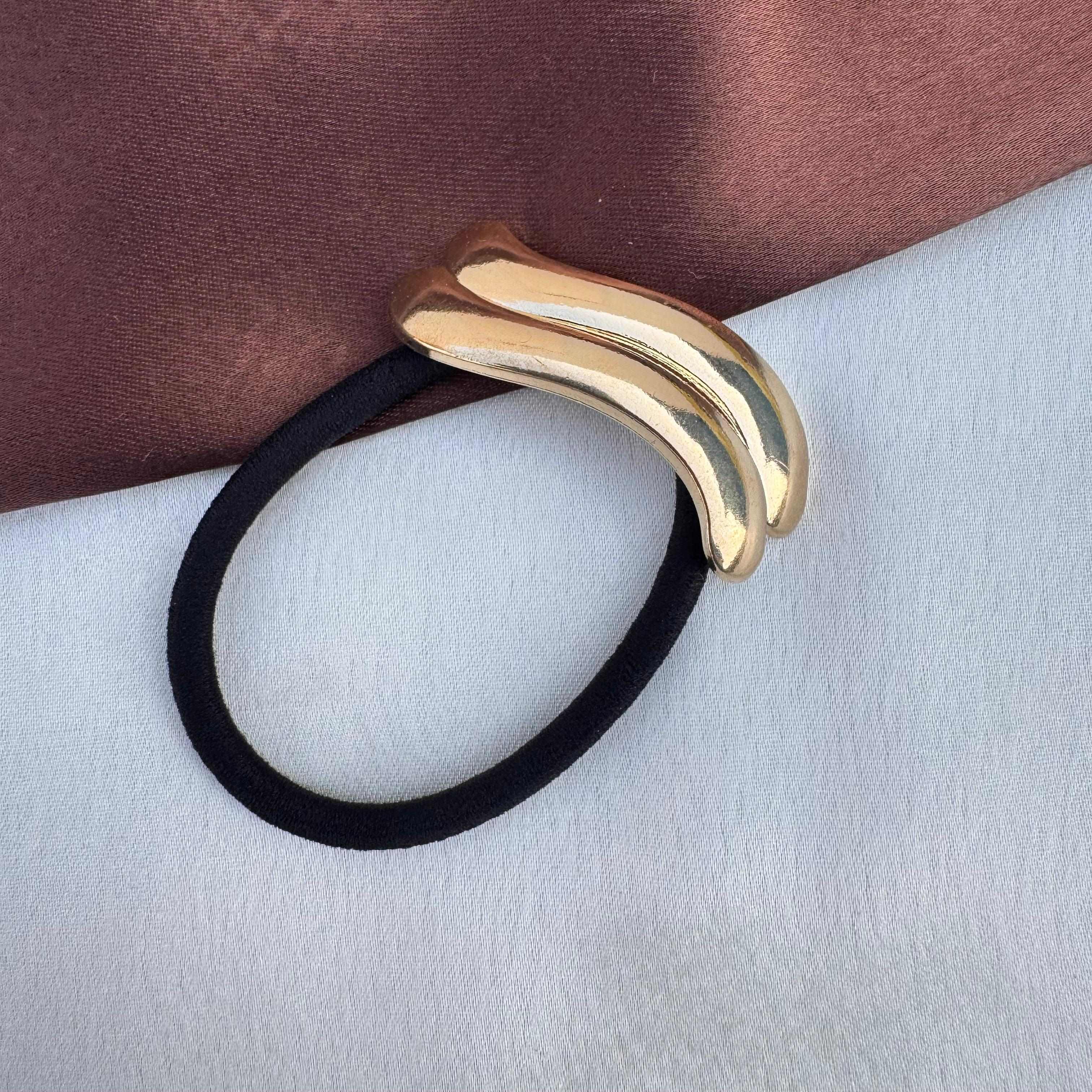 TFC Soft Halo Gold Plated Hair Tie