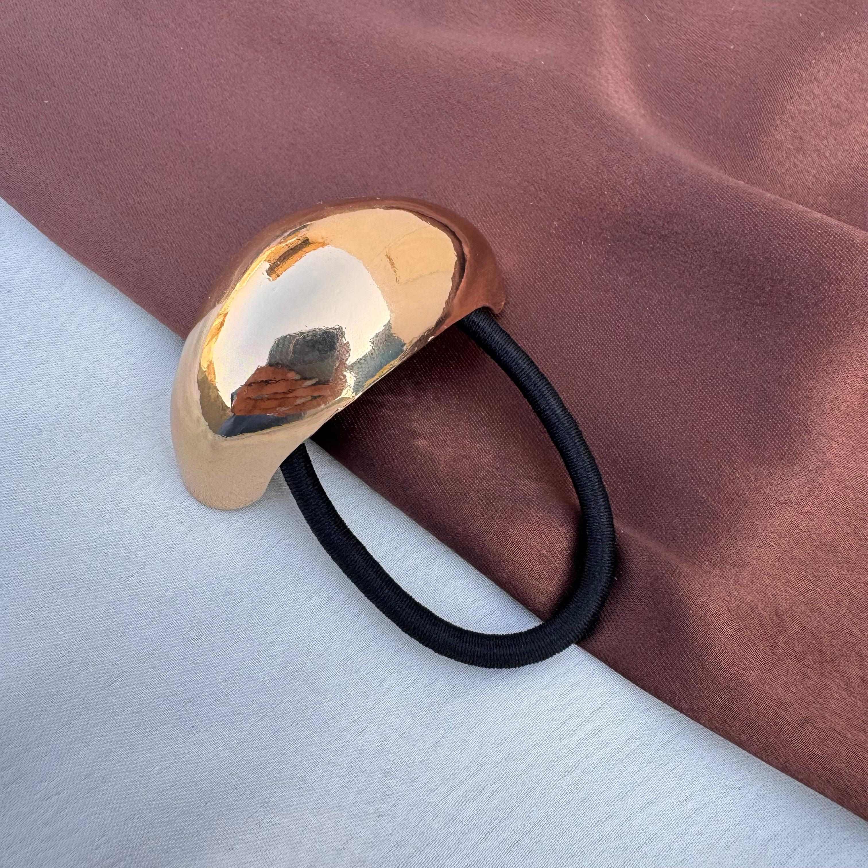 TFC Simple Halo Gold Plated Hair Tie