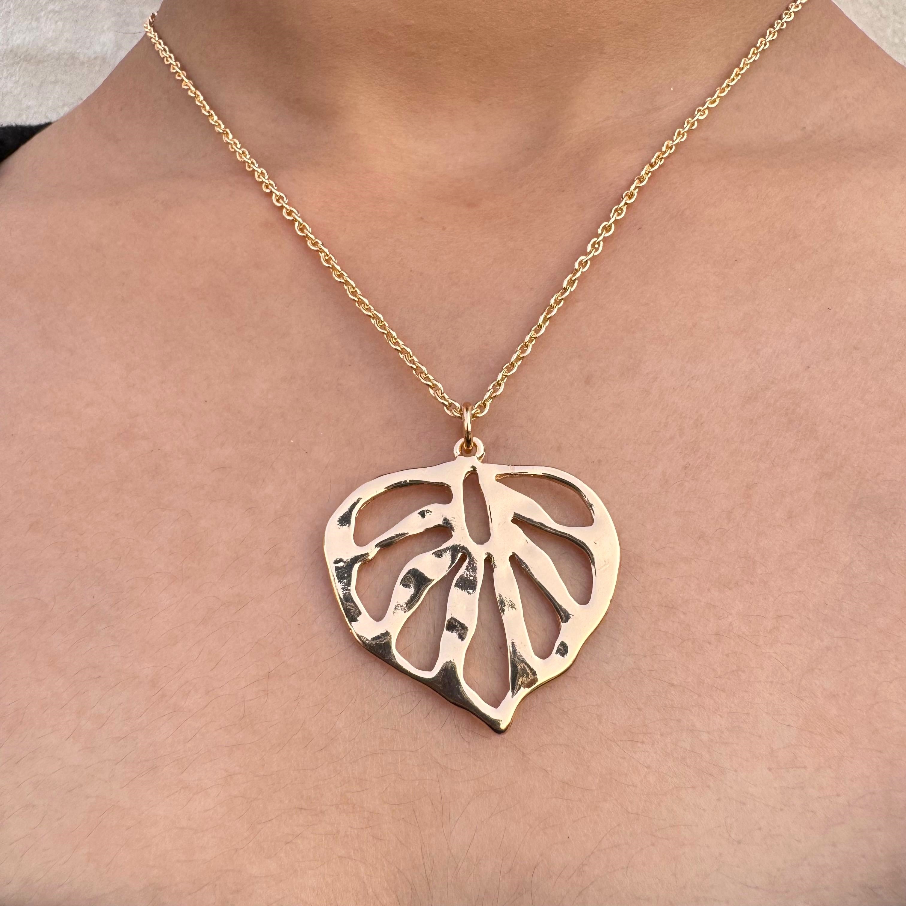 TFC Love Petal Gold Plated Pendat Necklace