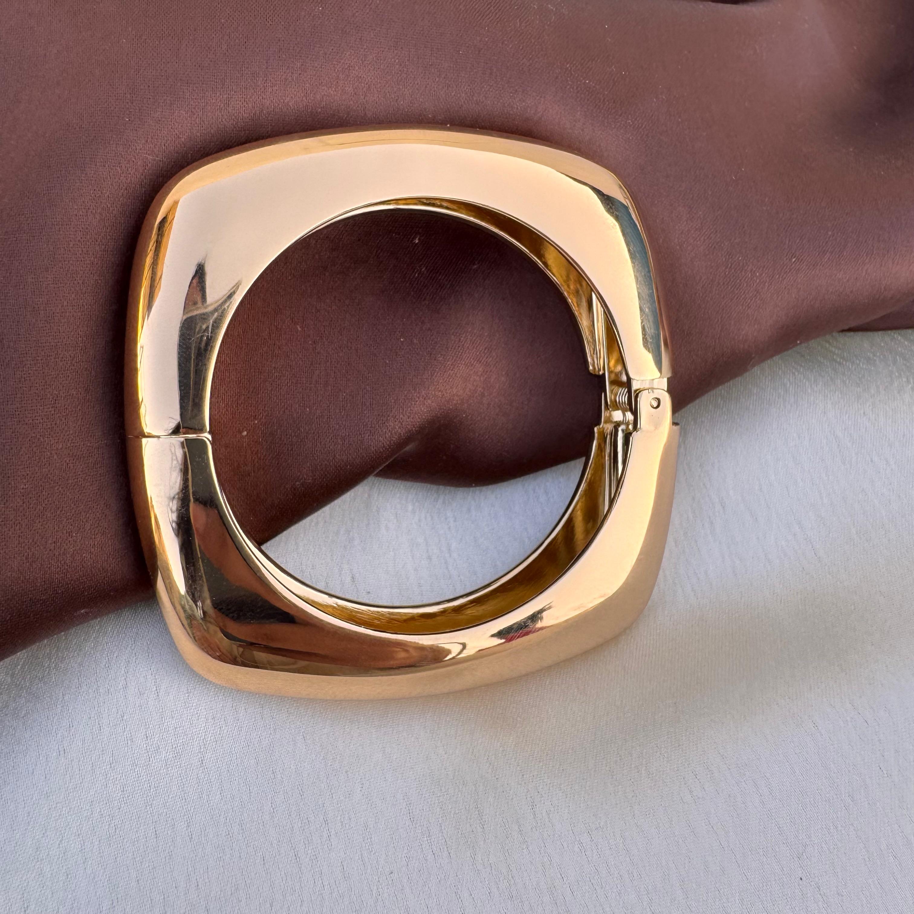 TFC Size 2.6 Wrist Warrior Gold Plated Bracelet Bangle