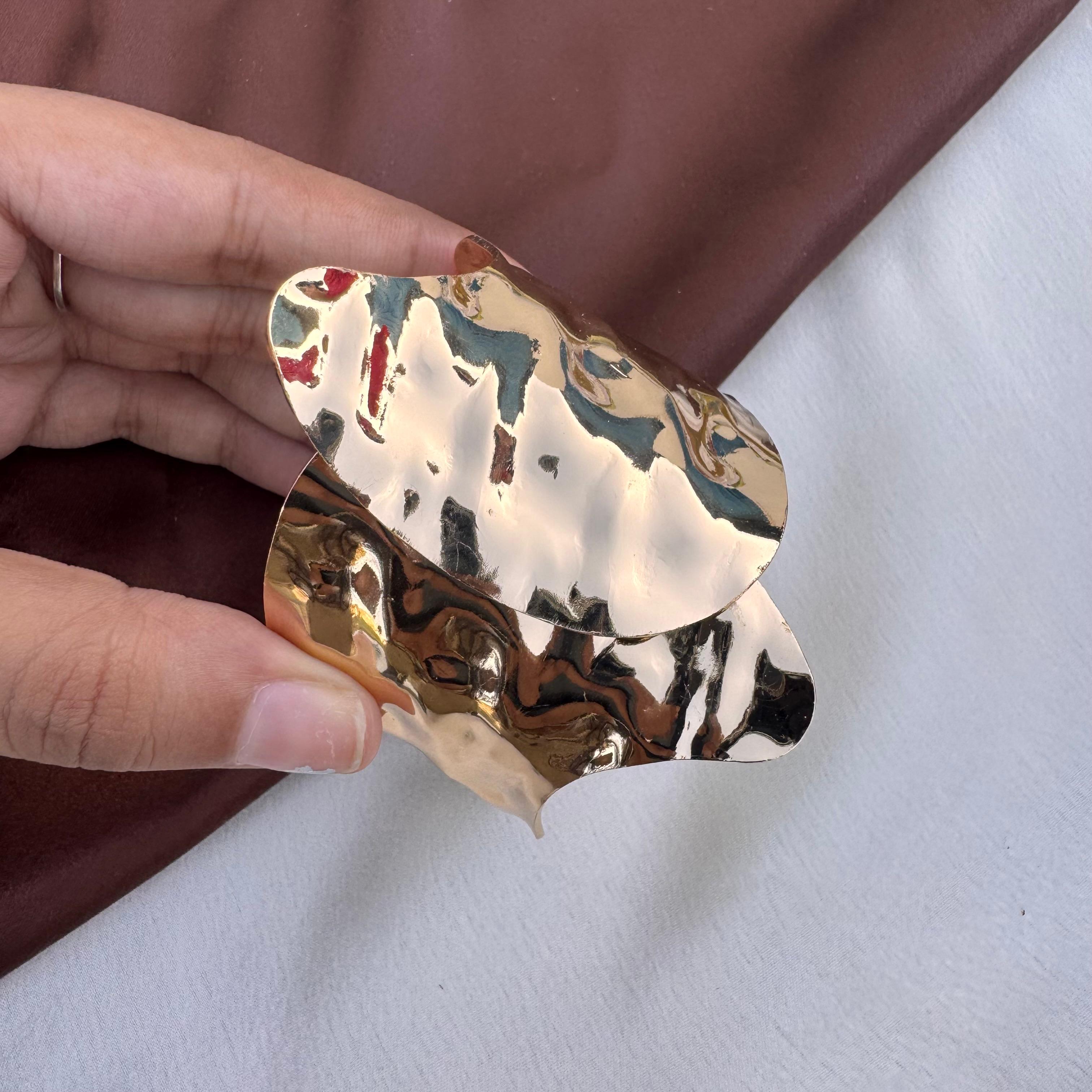 TFC Power Cuff Gold Plated Bracelet