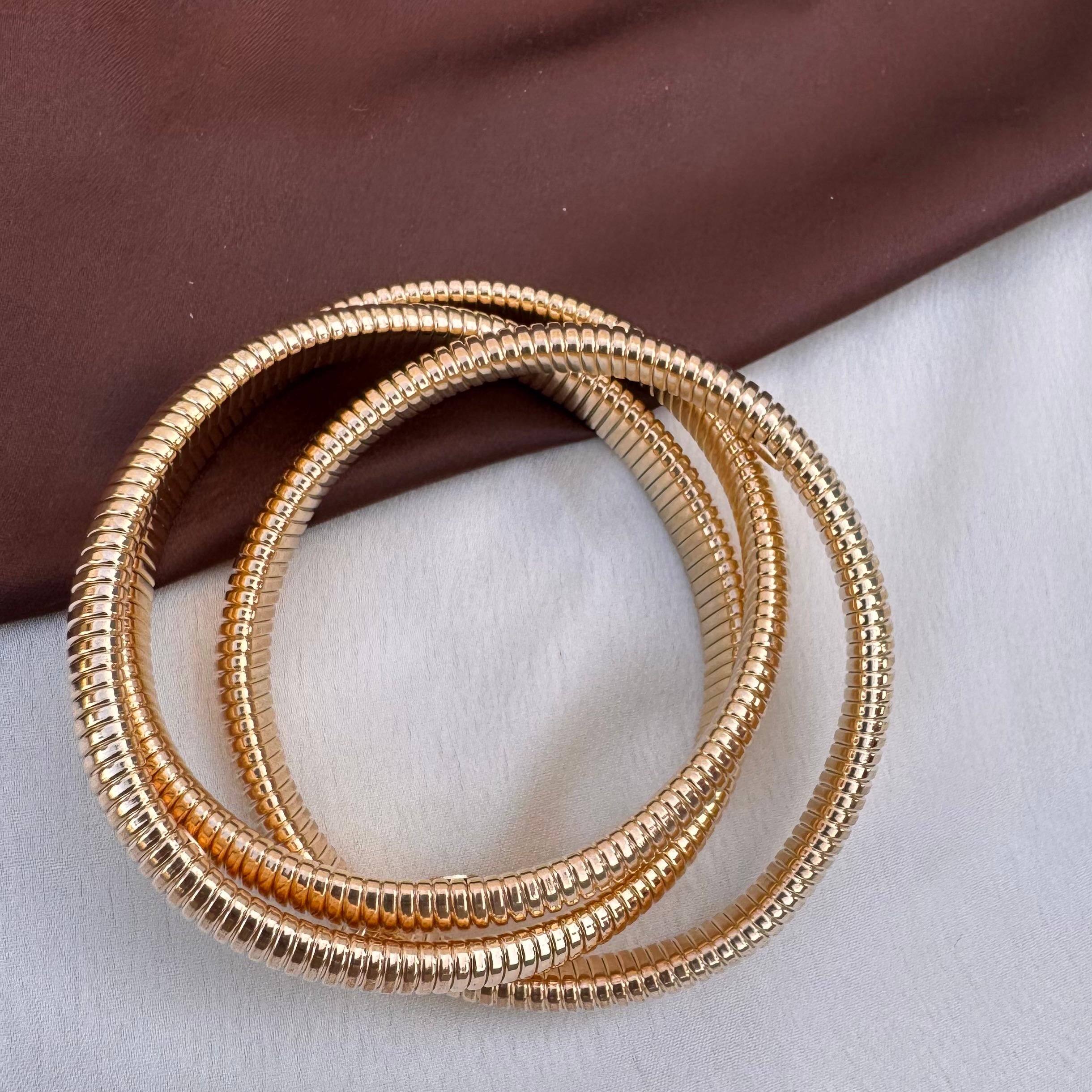 TFC Prime Bands Gold Plated Wrap Bracelet (Size 2-8)