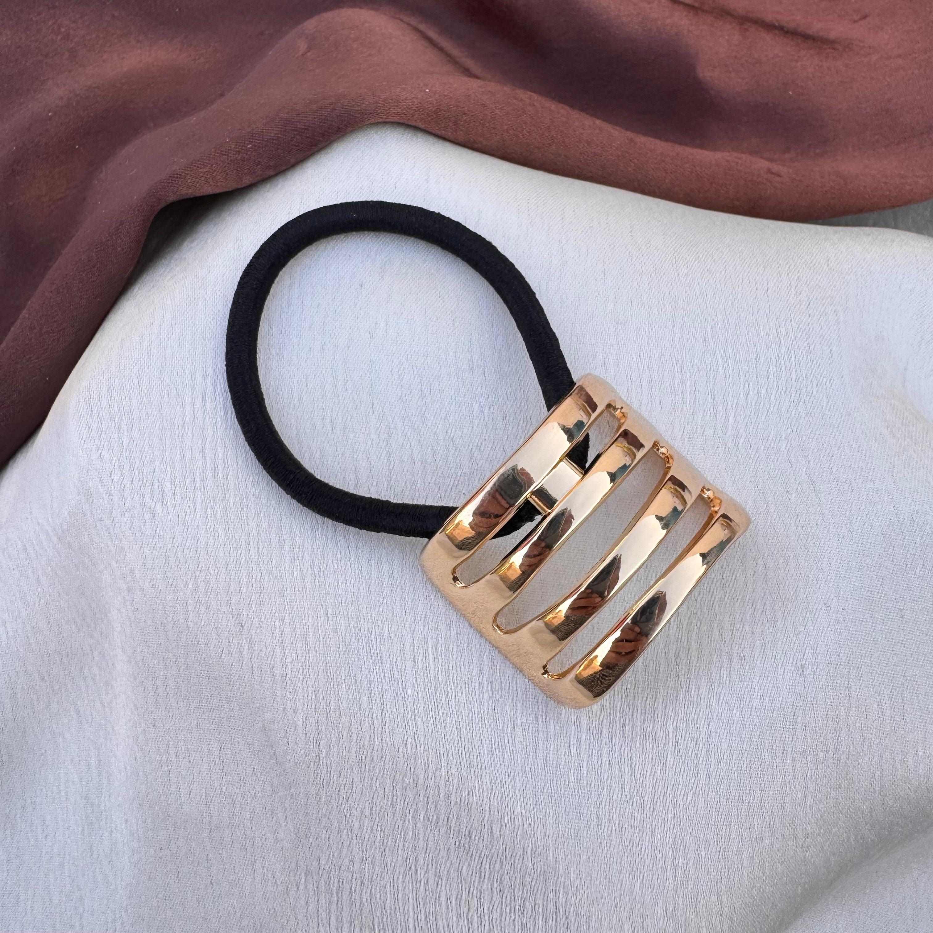 TFC Glowtique Gold Plated Hair Tie