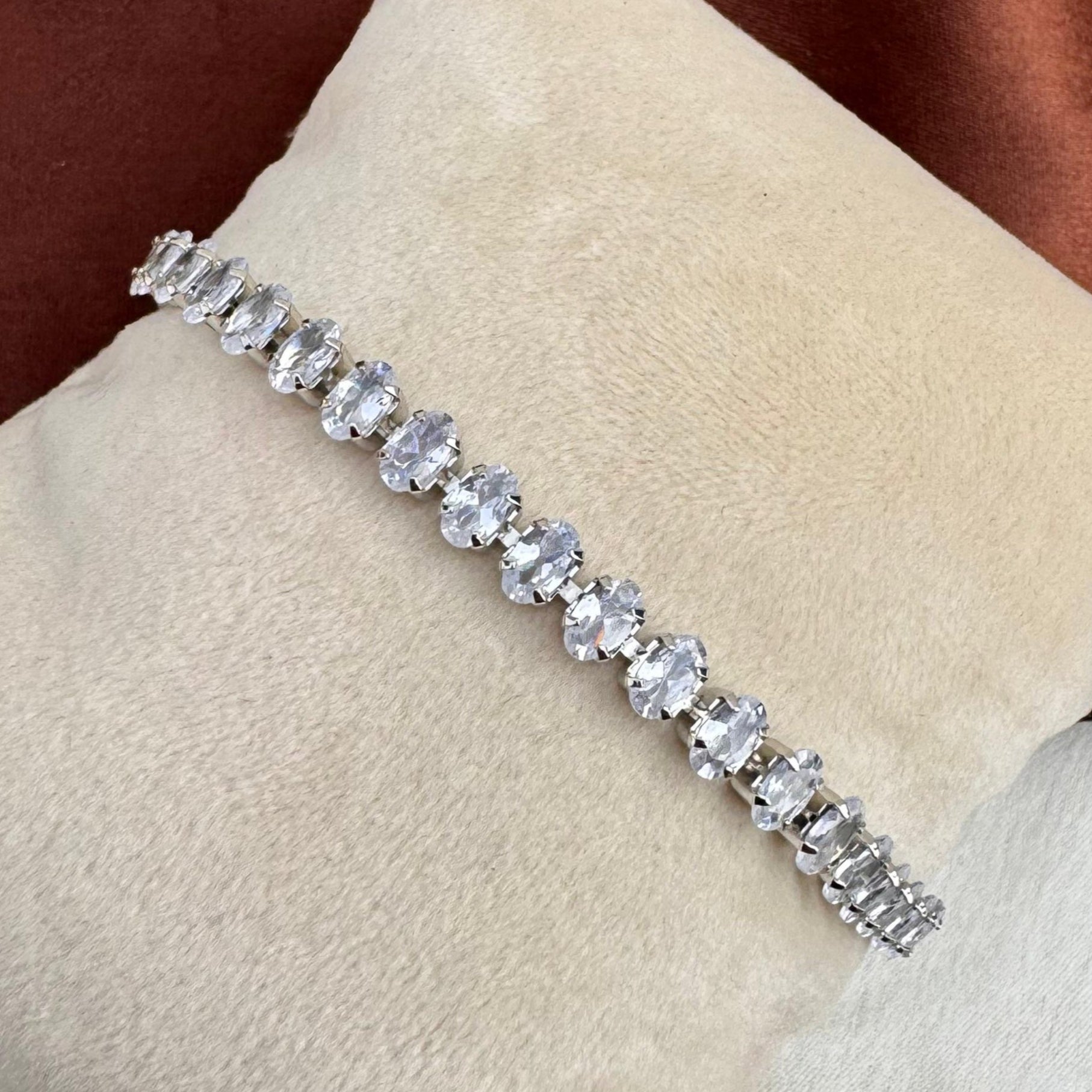 TFC Opal Oasis Silver Plated Bracelet (length 16 cm )