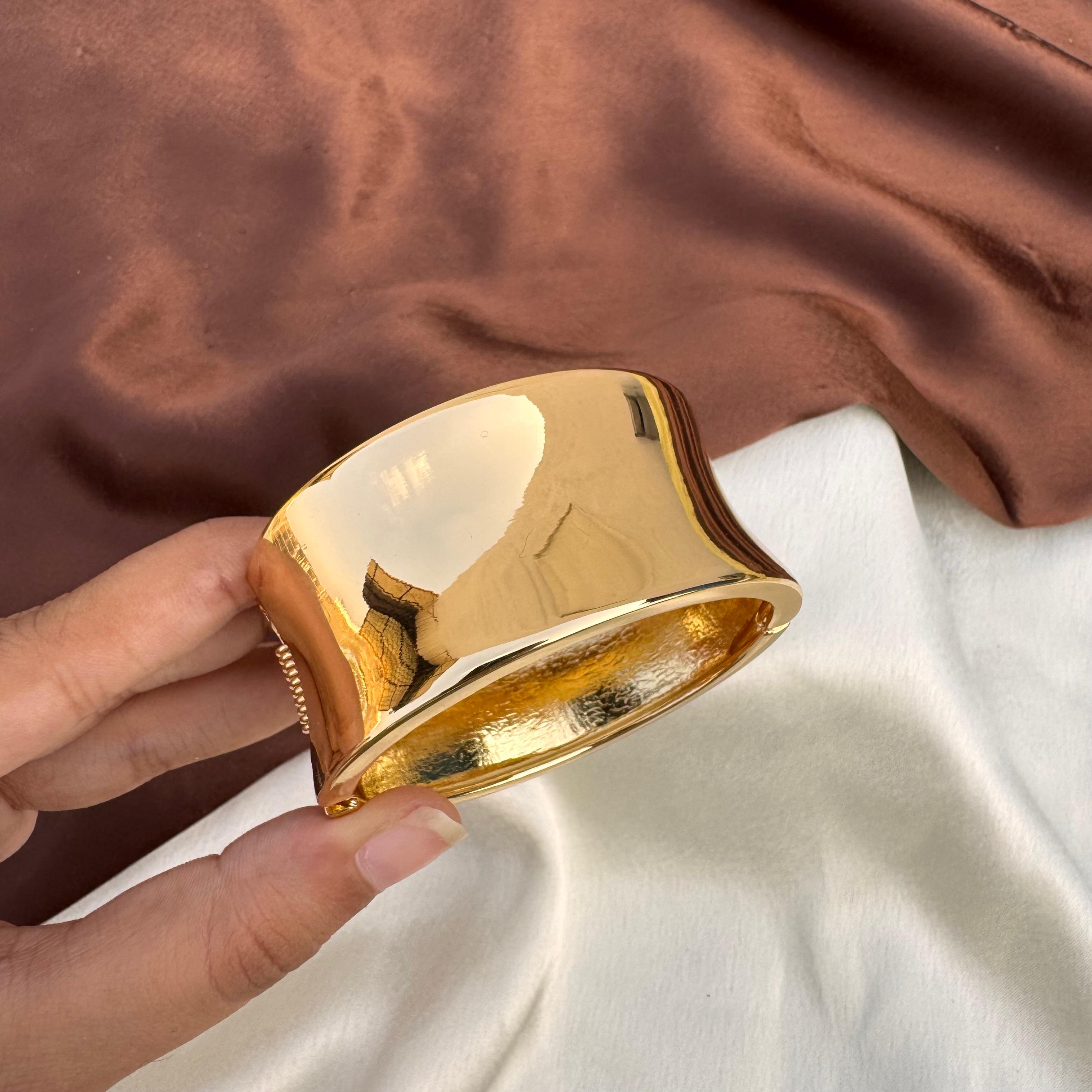 TFC Size 2.6 Luxora Gold Plated Bracelet Bangle