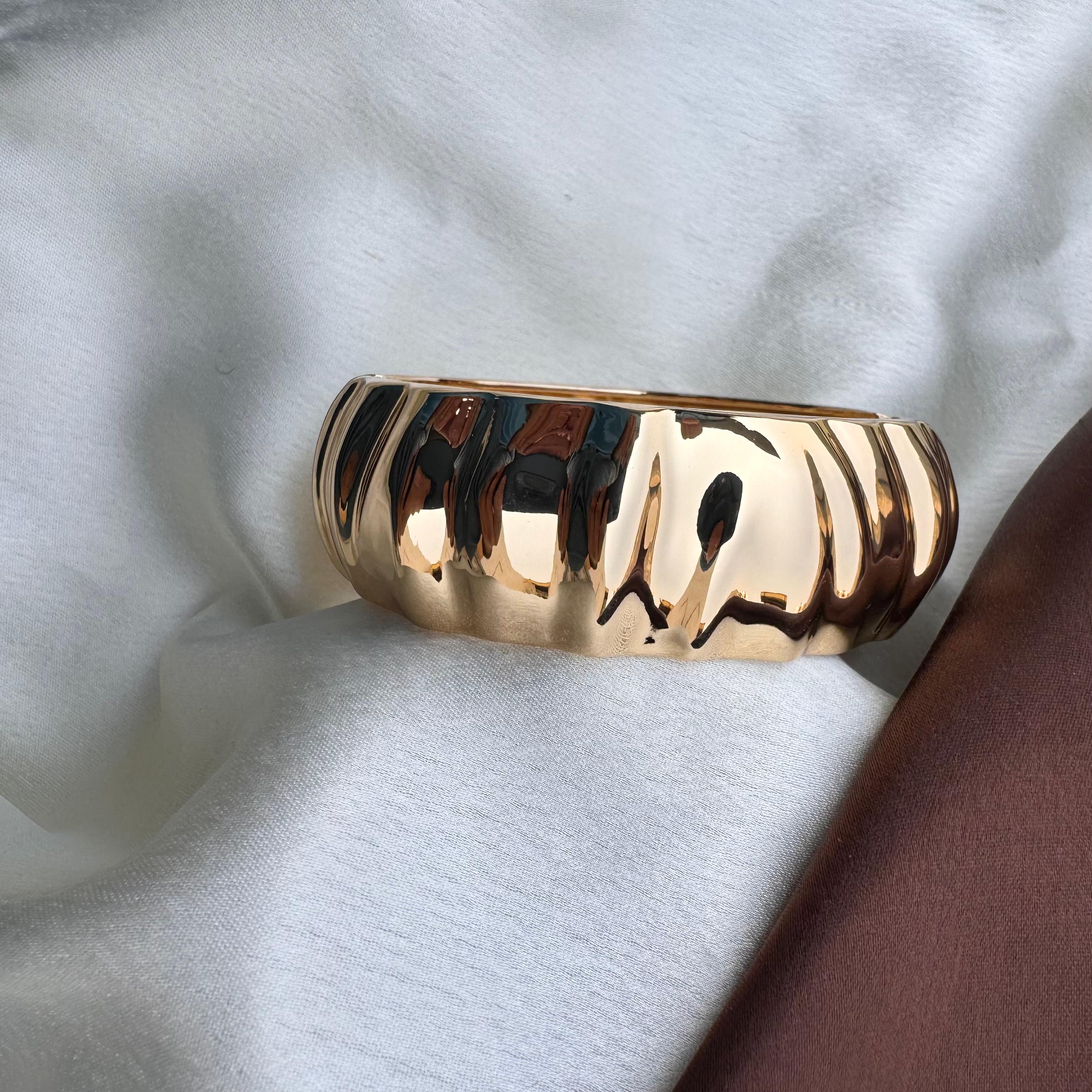 TFC Elara Gold Plated Bracelet Bangle