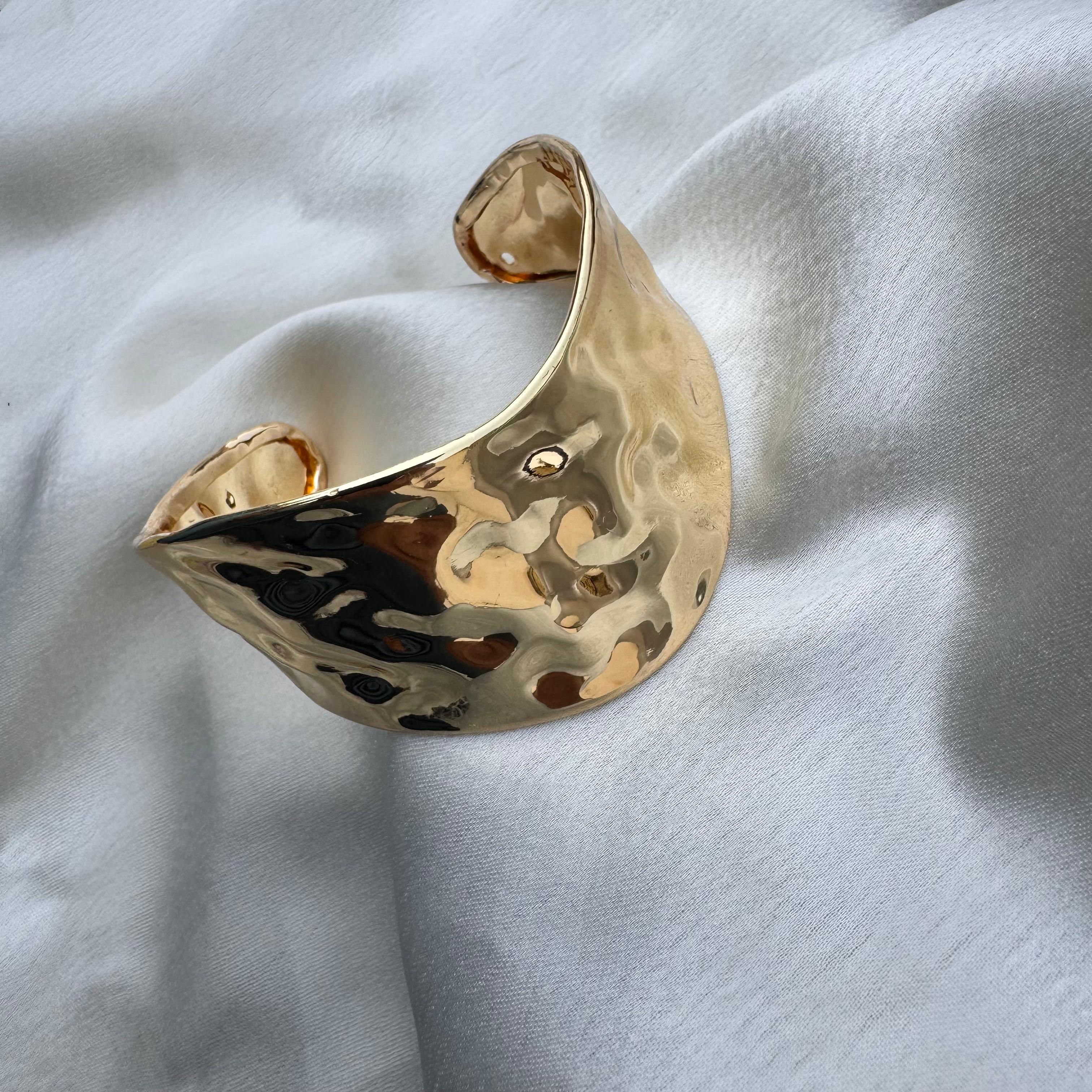 TFC Amara Gold Plated Cuff Bracelet