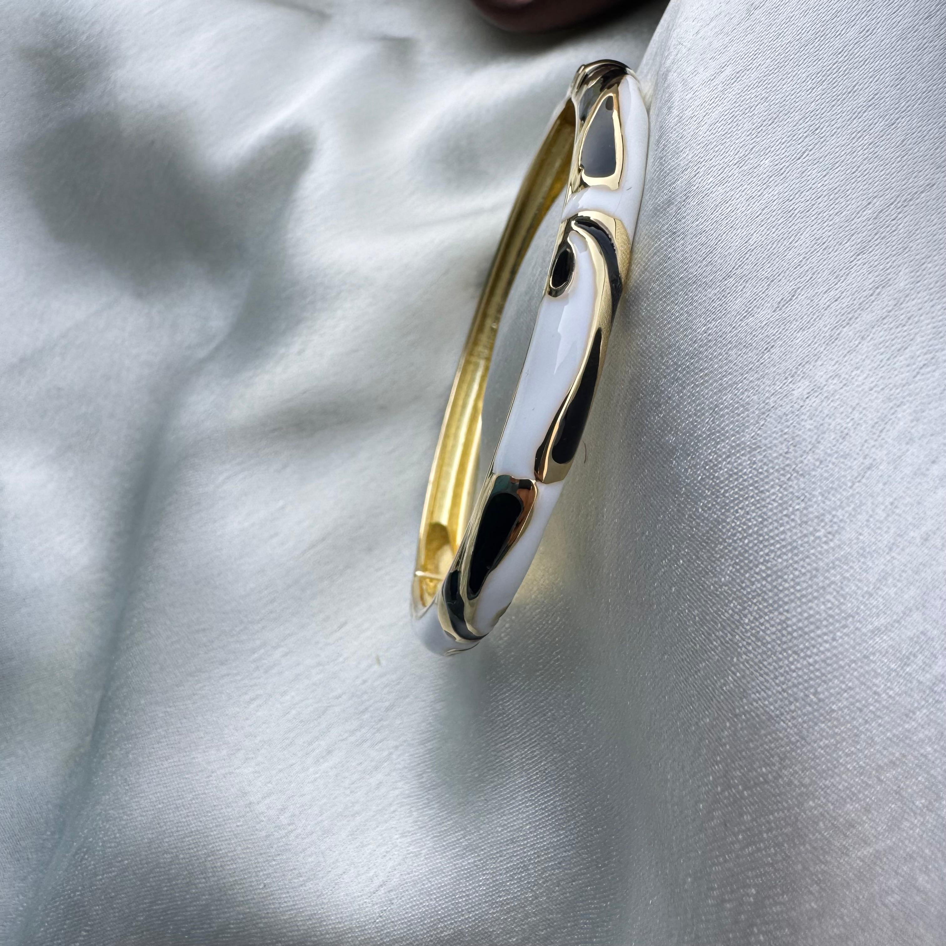 TFC Size 2.6 Shadowline Gold Plated Bracelet Bangle