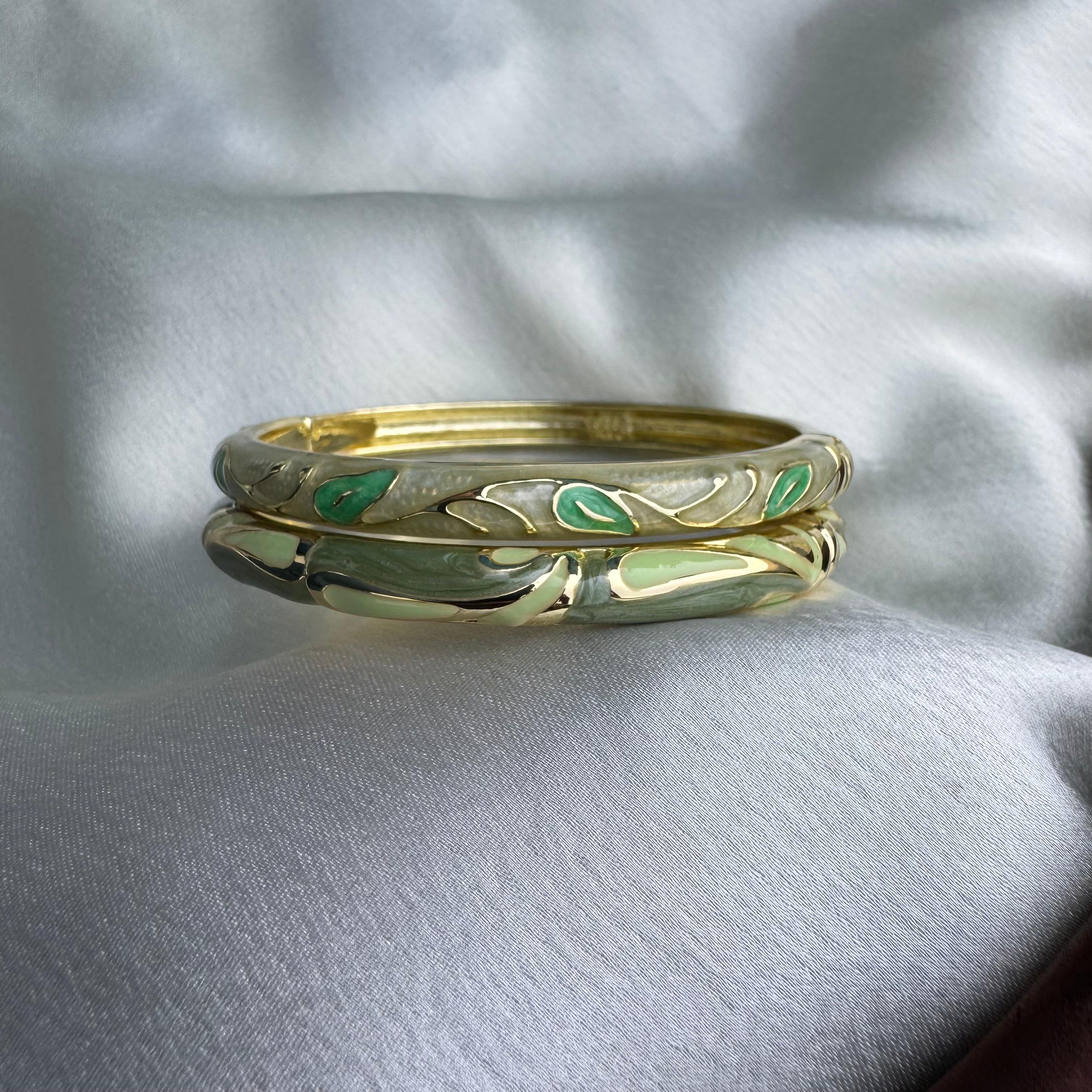 TFC Earthline Gold Plated Bracelet Bangle (size 6.0)